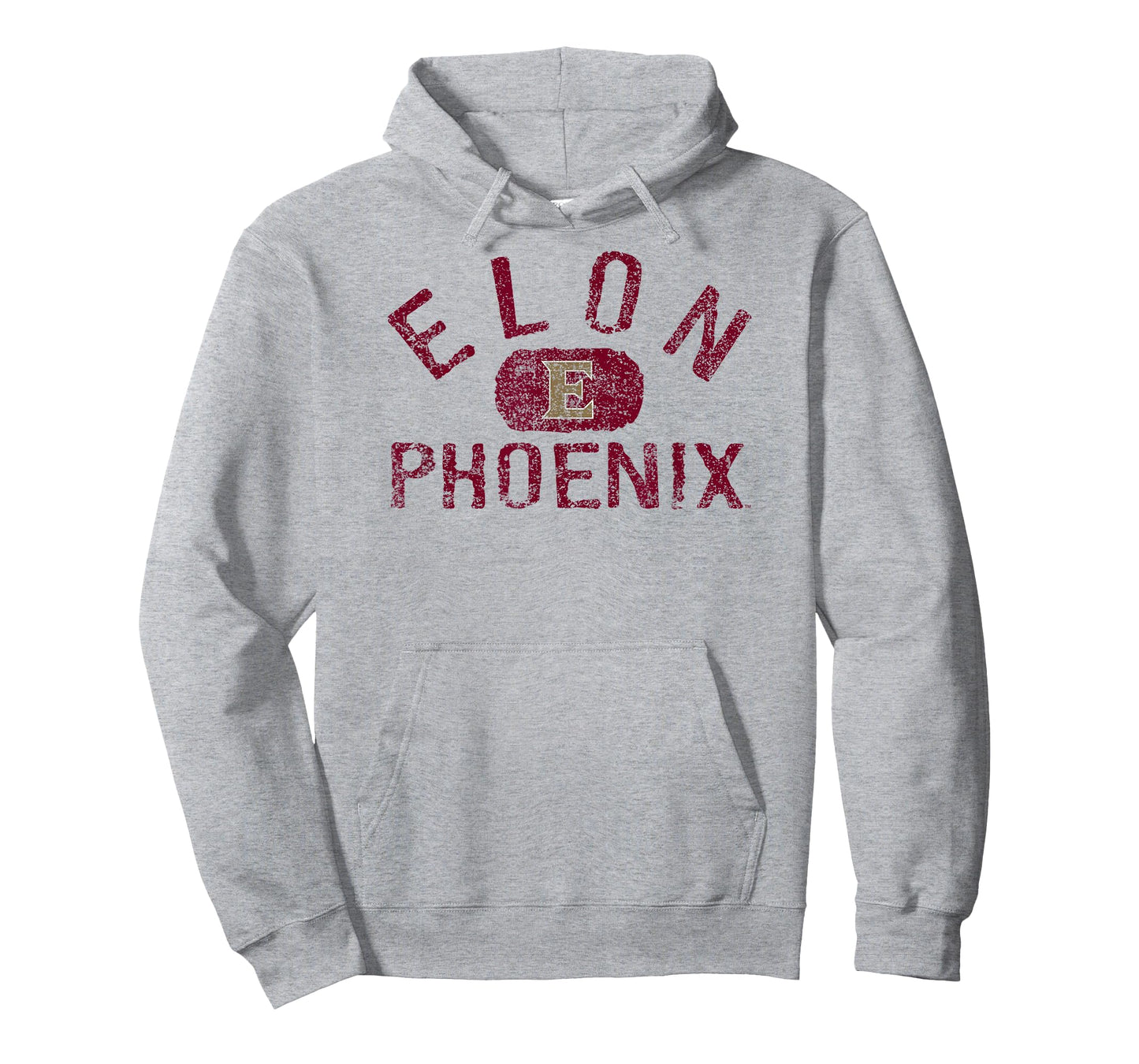 Elon Phoenix Vintage Logo Gray Officially Licensed T-Shirt