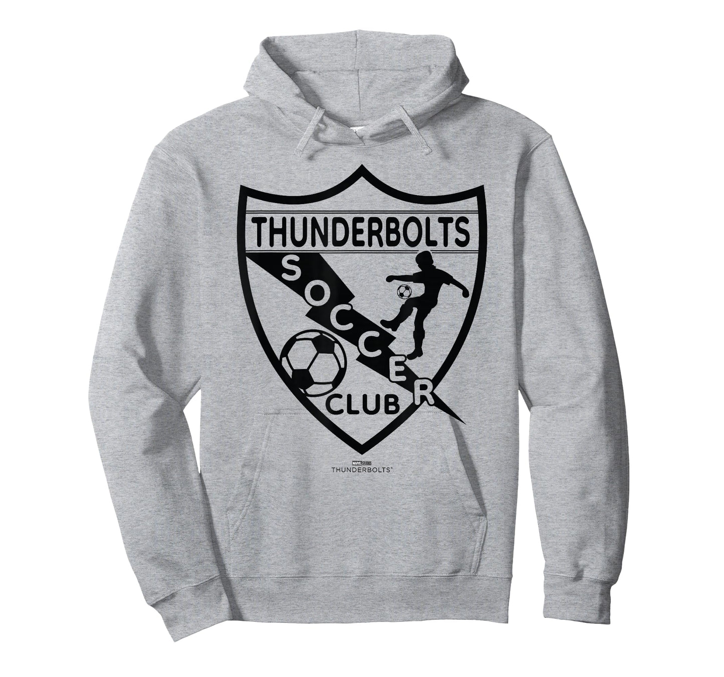 Marvel Thunderbolts Soccer Club Team Emblem T-Shirt