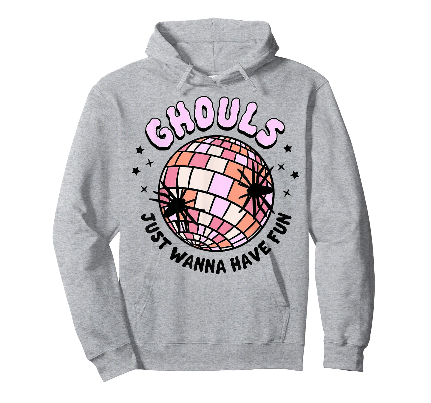 Funny Ghouls Just Wanna Have Fun Disco Ball Spooky Halloween T-Shirt
