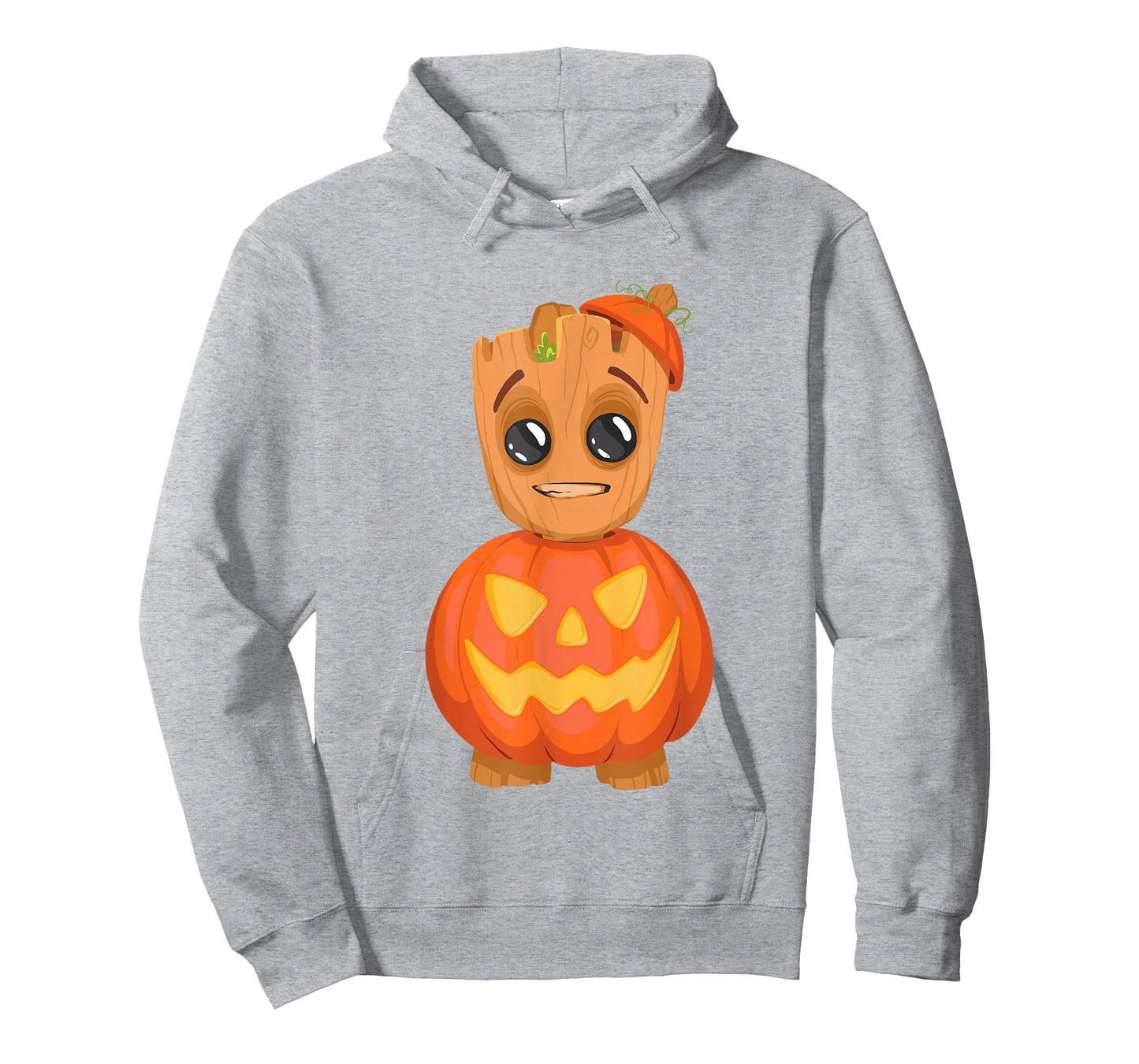 Marvel Classic Halloween Baby Groot Cute Pumpkin Costume T-Shirt