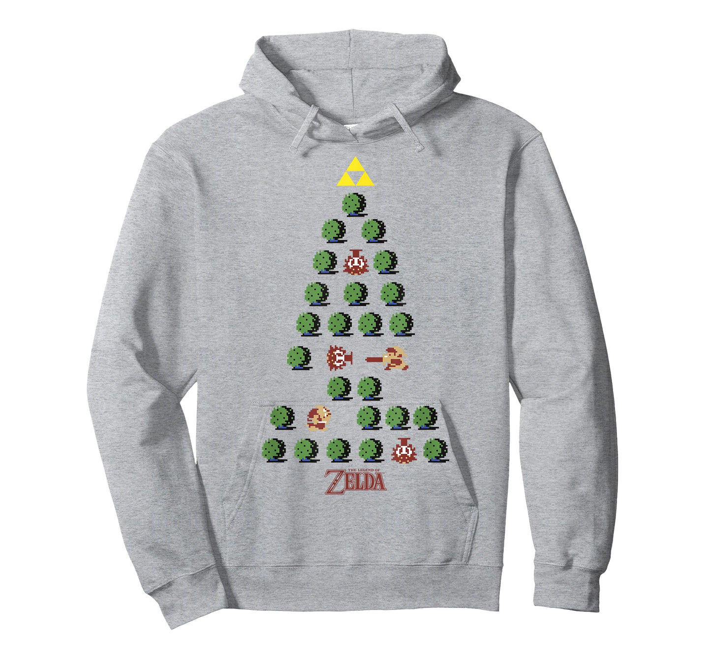 The Legend of Zelda 8-Bit Christmas Tree T-Shirt