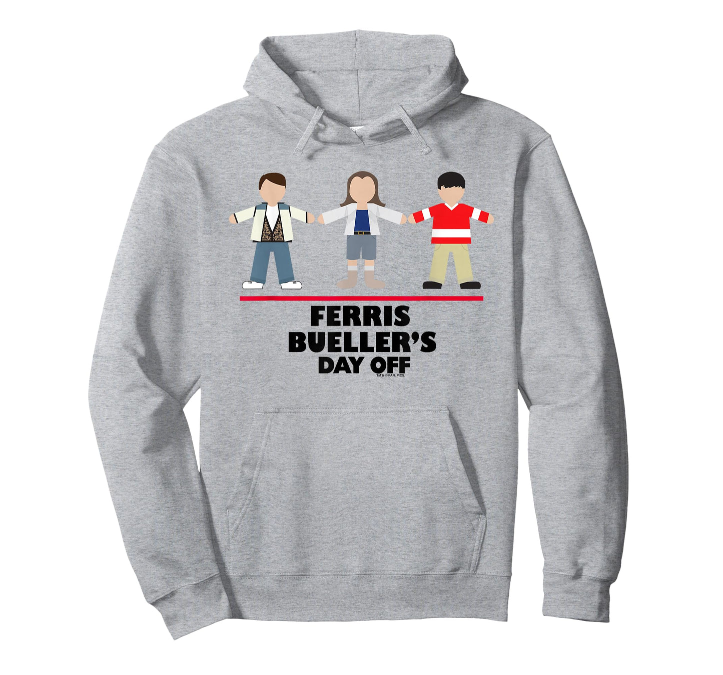 Ferris Bueller's Day Off Sloane & Cameron Cartoon Trio T-Shirt