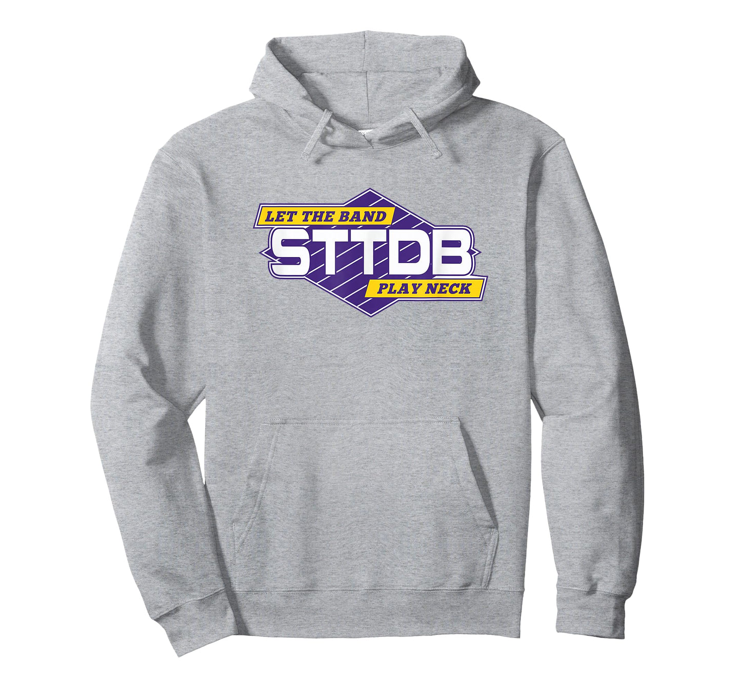Retro STTDB Let the Band Play Neck Purple and Gold T-Shirt