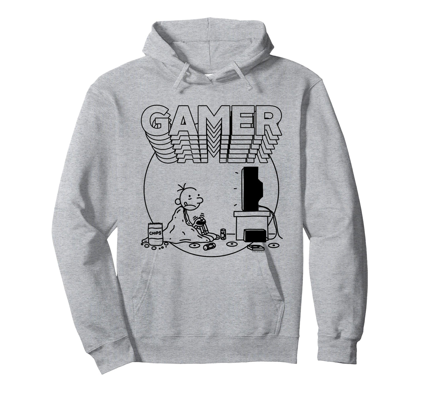 Diary of a Wimpy Kid Gamer Circle Frame T-Shirt