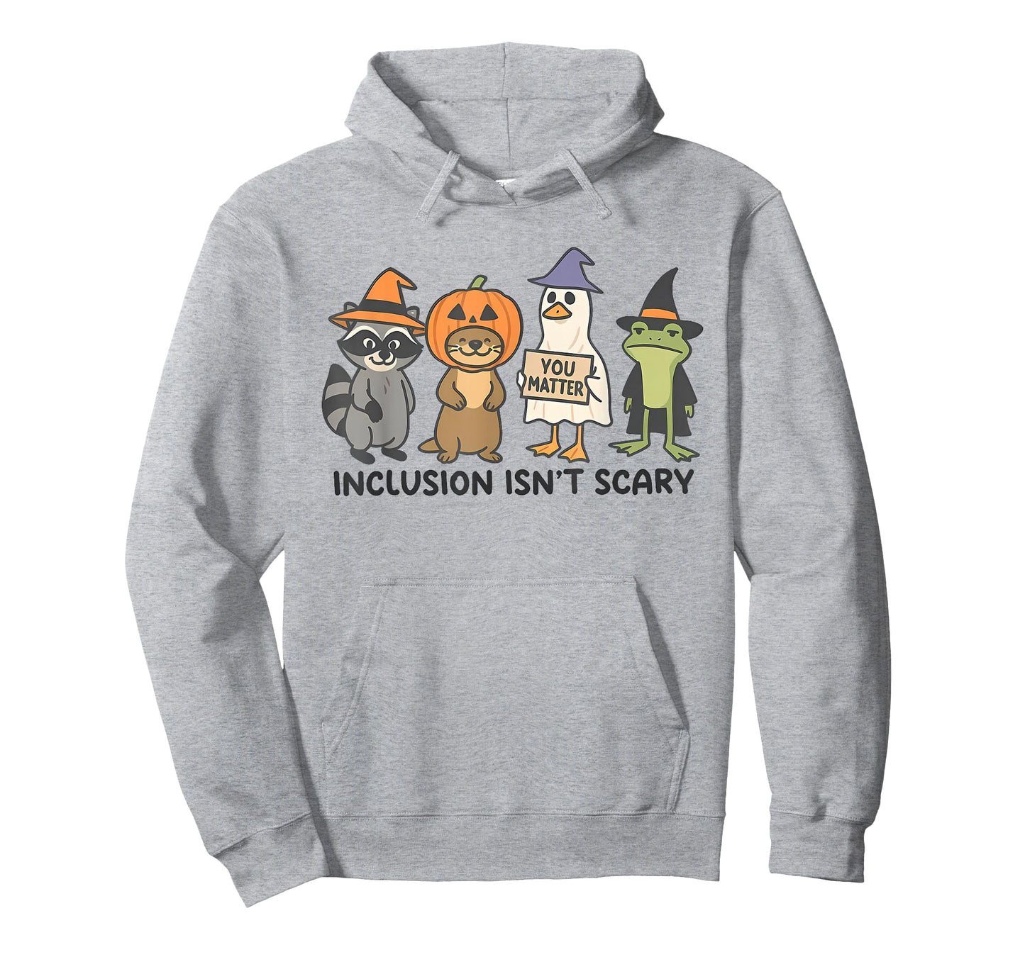 Inclusion Isn't Scary Ghost Mummy Halloween SLP Sped Teacher T-Shirt