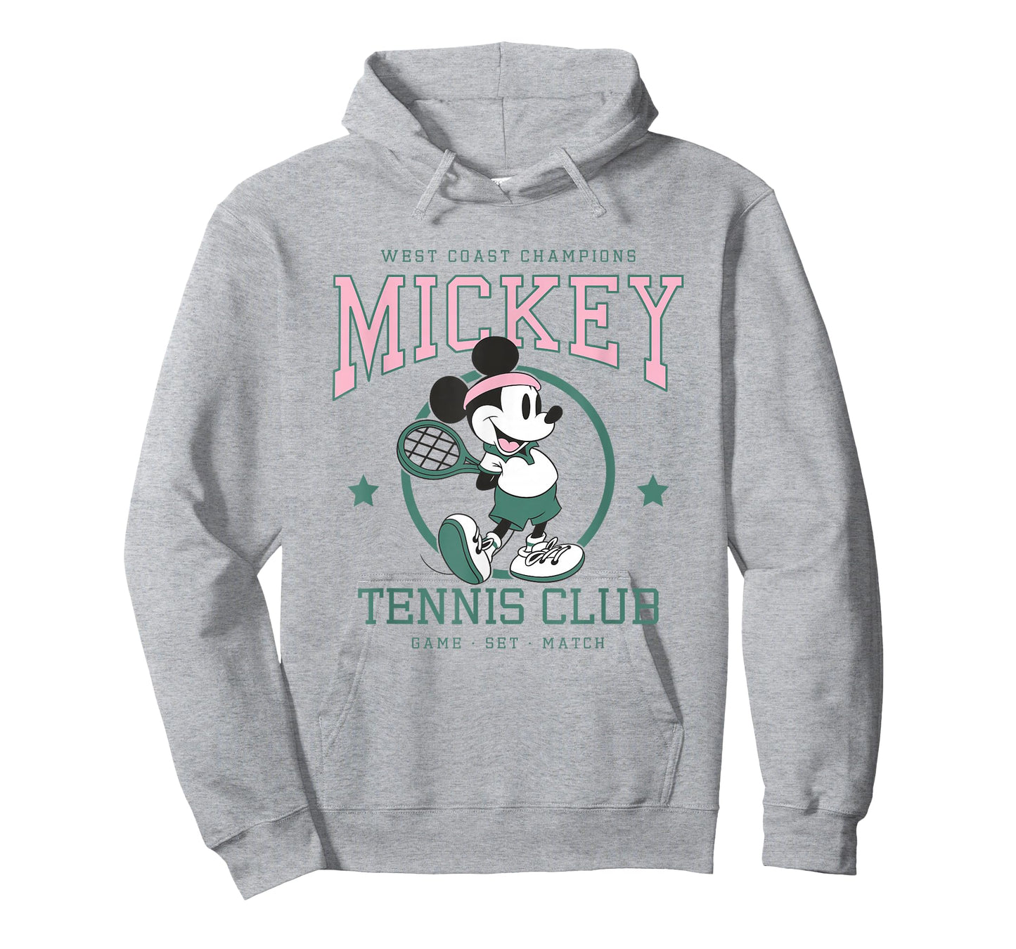 Disney Mickey And Friends Retro Tennis Club Game Set Match T-Shirt