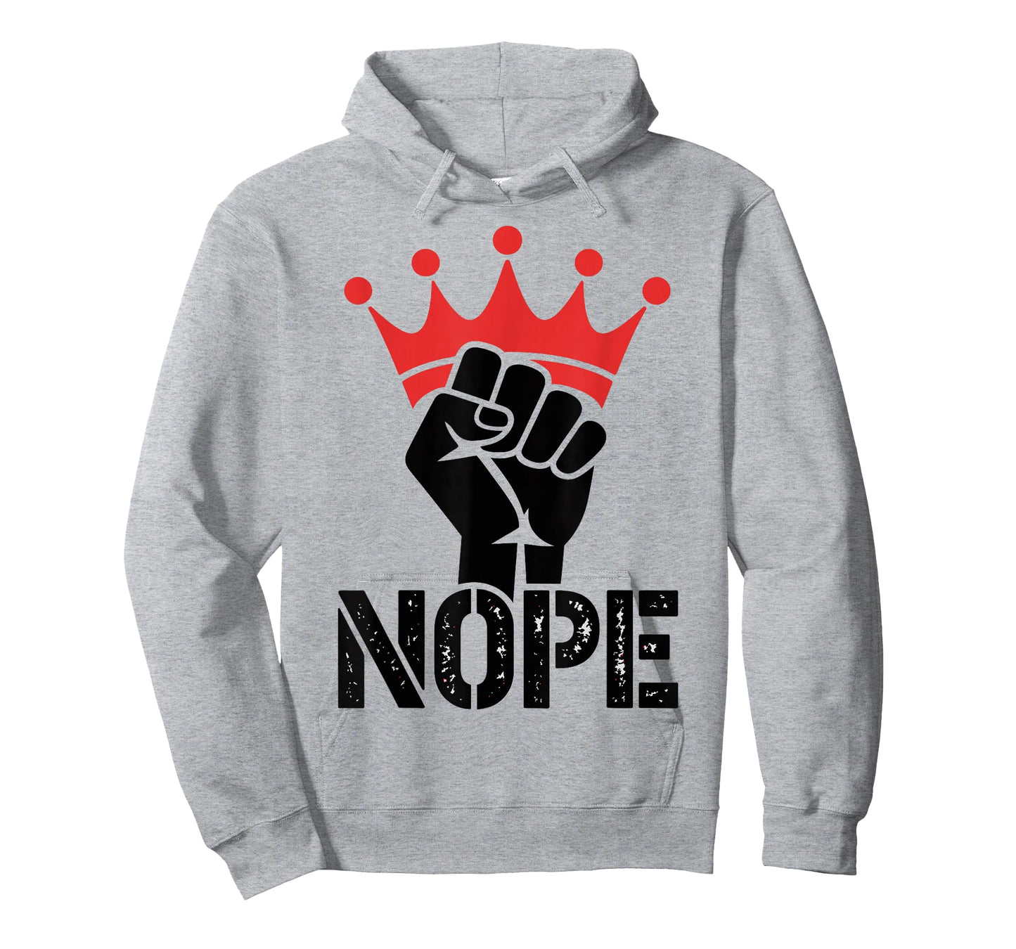 No Kings in America Since 1776 Fist & Crown Protest T-Shirt
