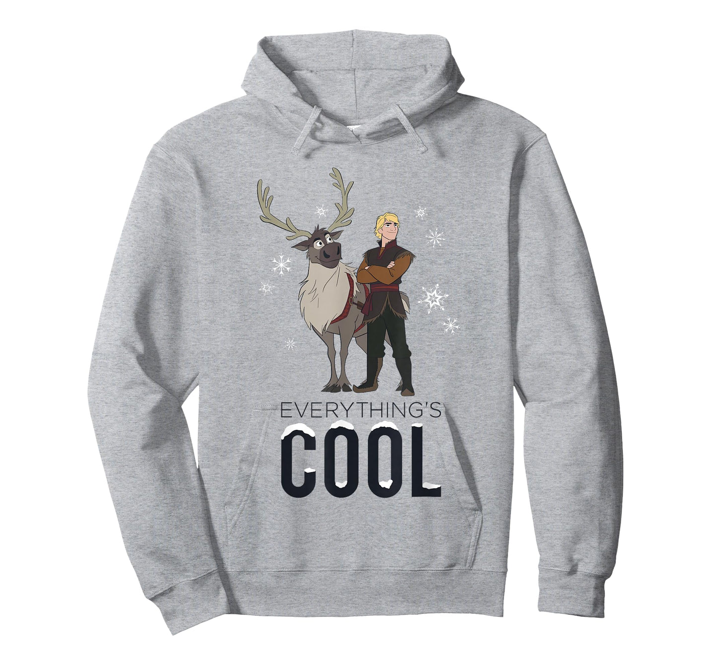 Disney Frozen 2 Sven Kristoff Everything's Cool Chest Poster T-Shirt