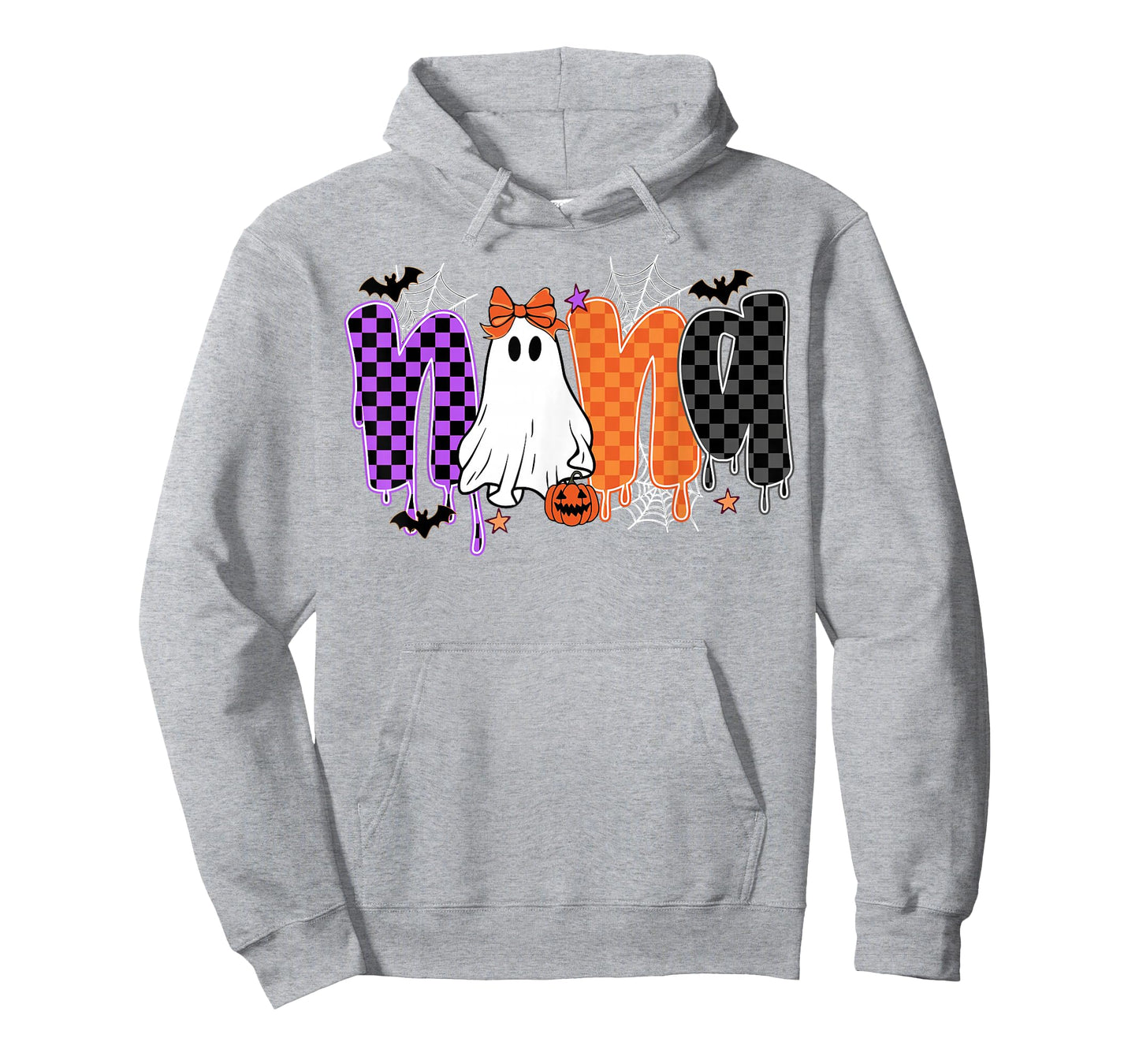 Spooky Nana Grandma Family Matching Costume Ghost Halloween T-Shirt