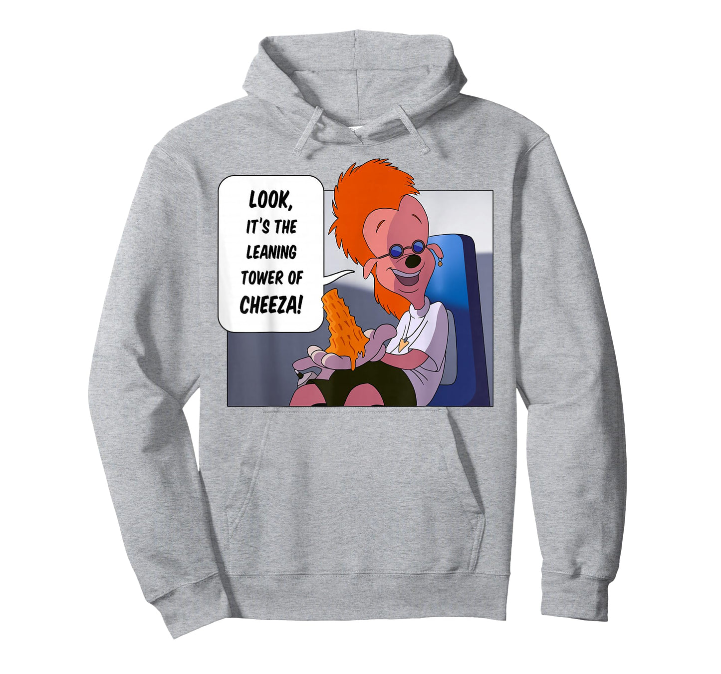 Disney A Goofy Movie The Leaning Tower of Cheeza T-Shirt Small