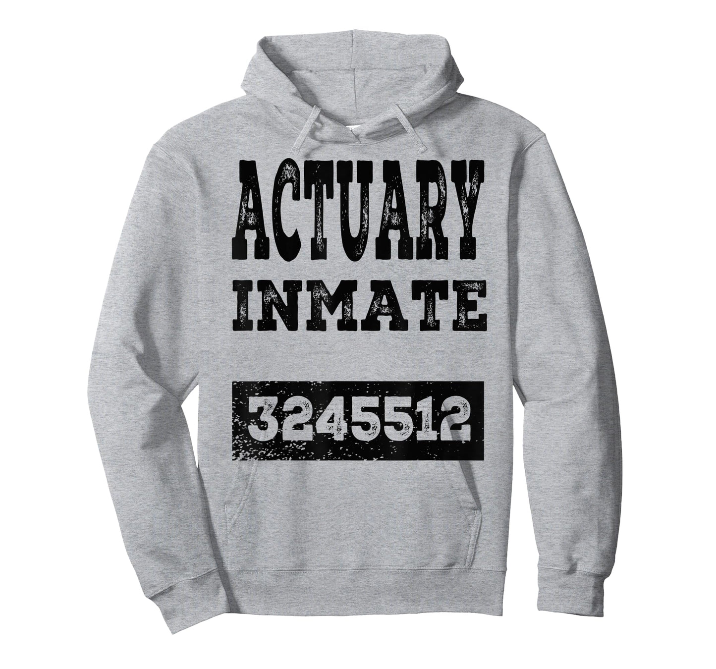 Actuary Inmate Funny Halloween Prisoner Jail Costume Gift T-Shirt