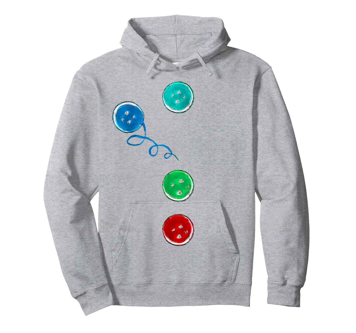 Four Groovy Buttons Blue Cat Funny Halloween Costume Kid T-Shirt