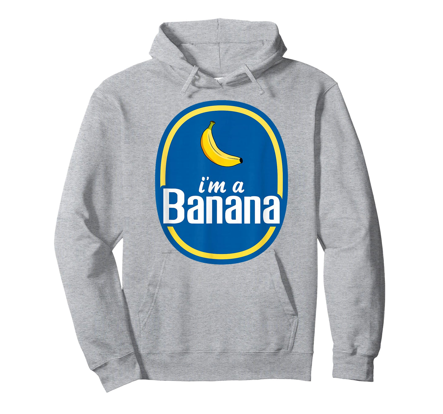 I'm A Banana Costume Halloween Fruit Sticker Yellow Funny T-Shirt