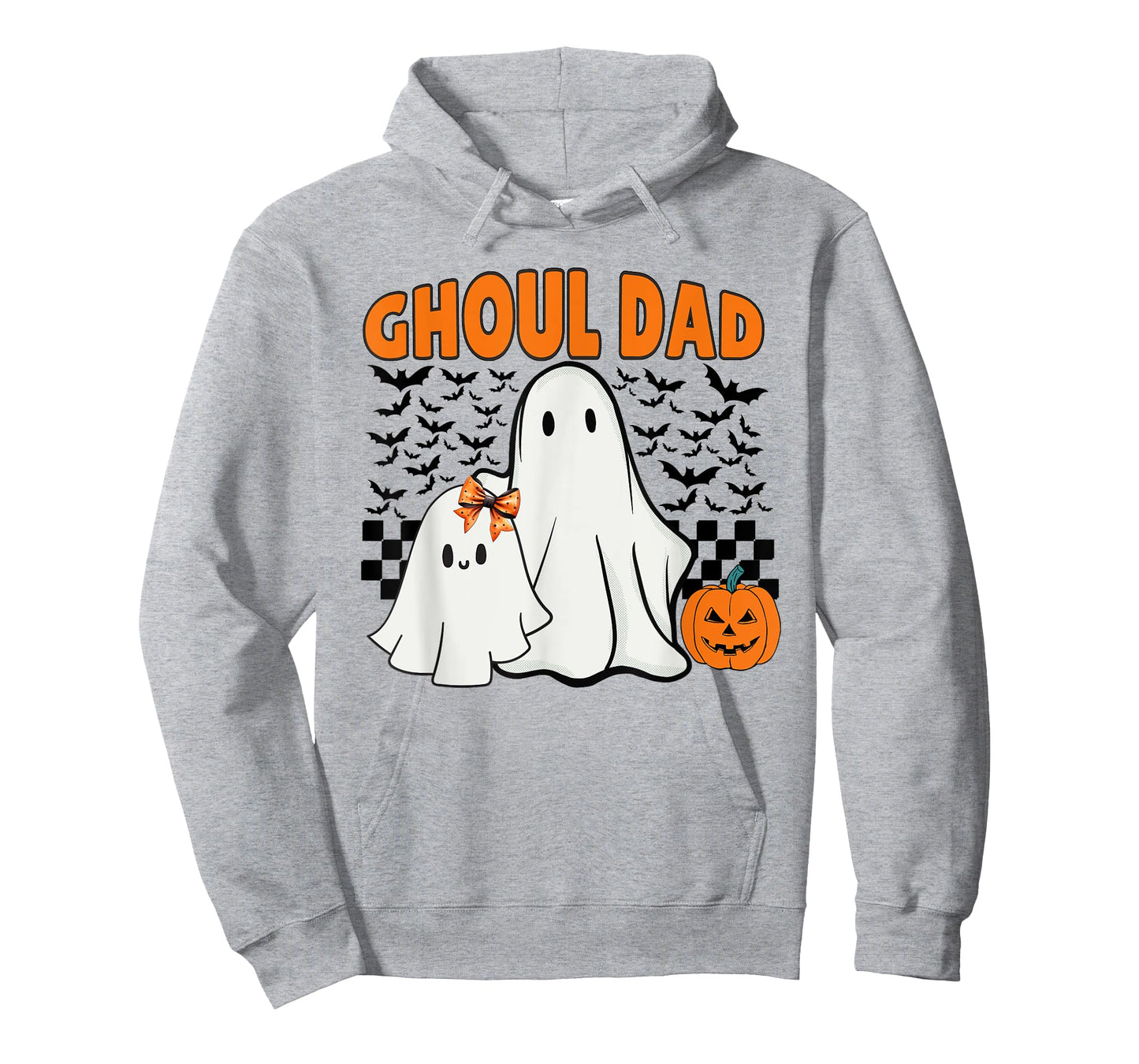 Ghoul Dad Halloween Ghost Spooky Season Retro Daddy T-Shirt