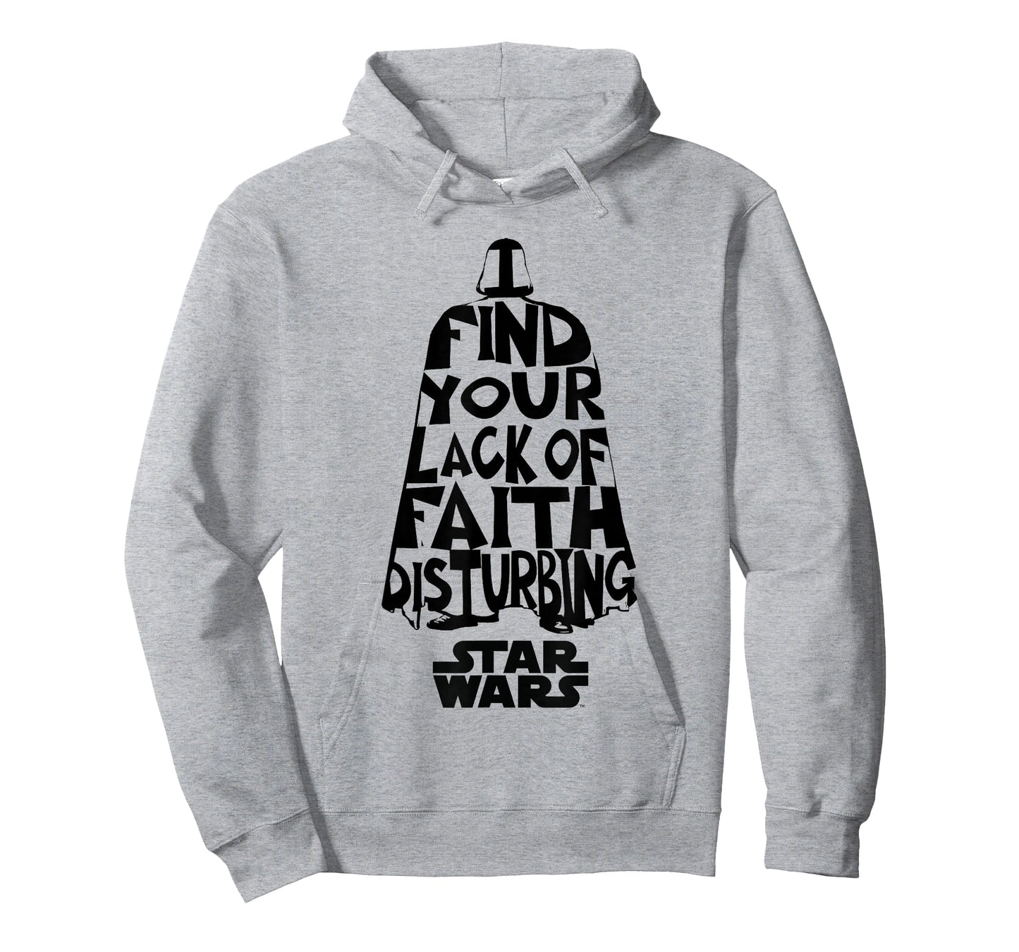Star Wars Classic Darth Vader Lack Of Faith Is Disturbing T-Shirt