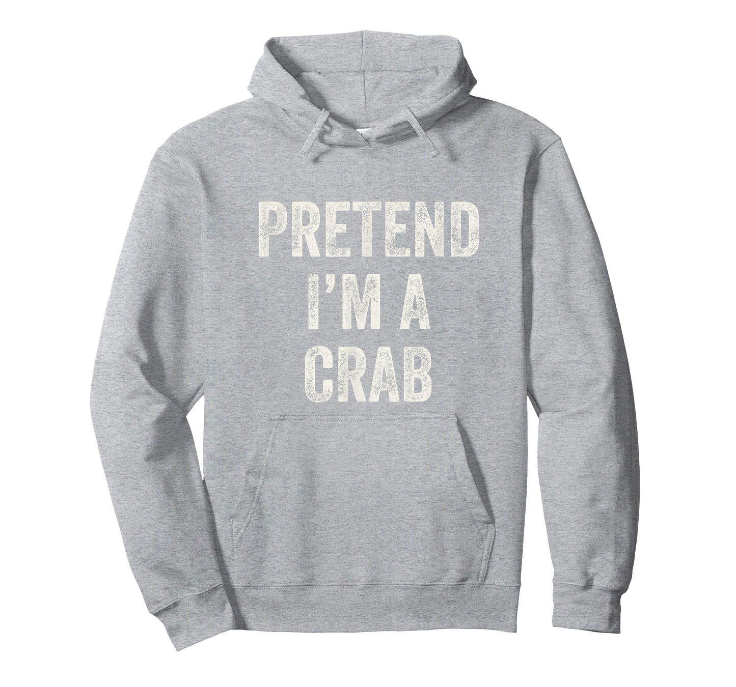 Pretend I'm a Crab Funny Last Minute Halloween Costume T-Shirt