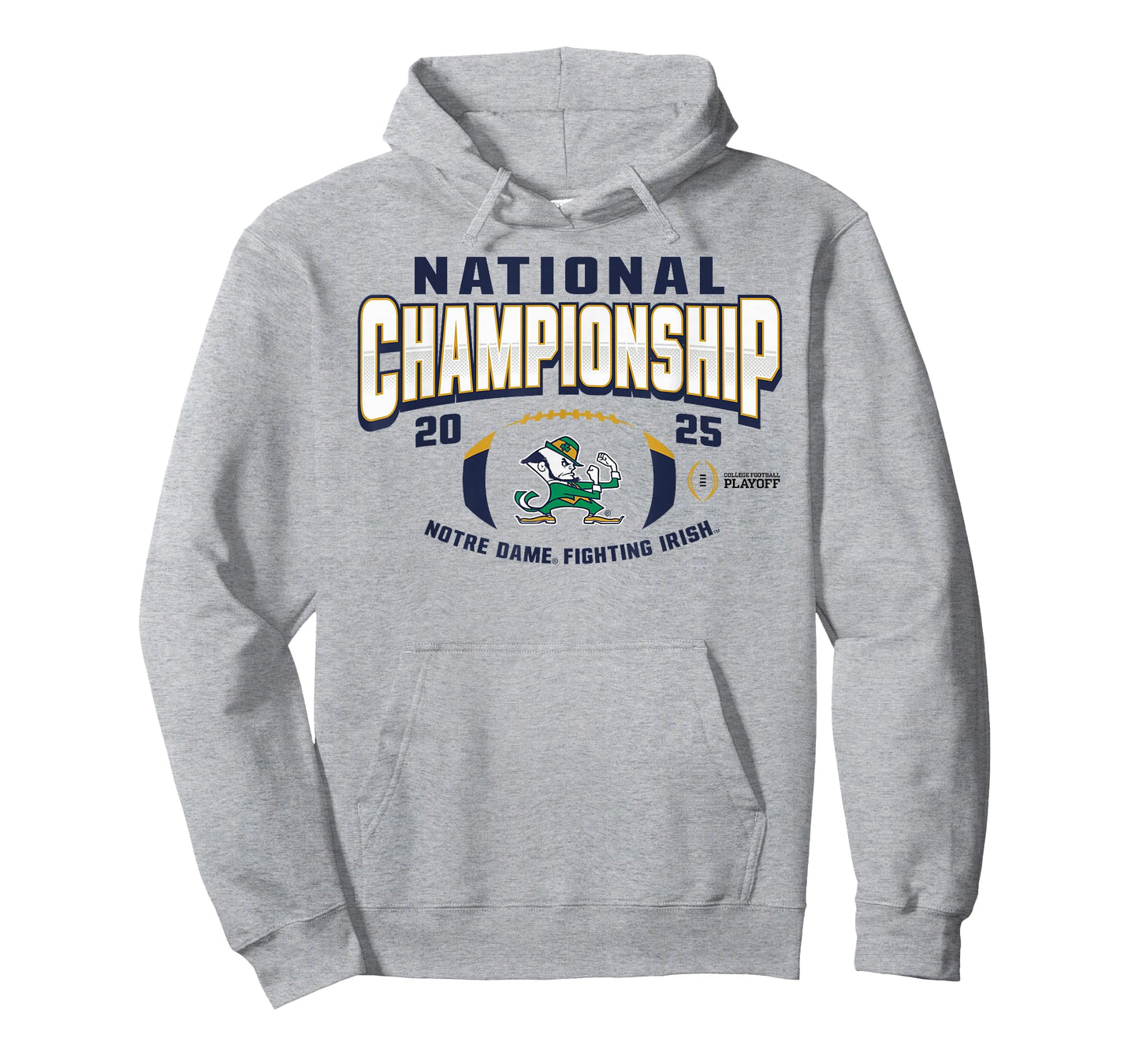 Notre Dame Fighting Irish National Championship 2025 Logo T-Shirt