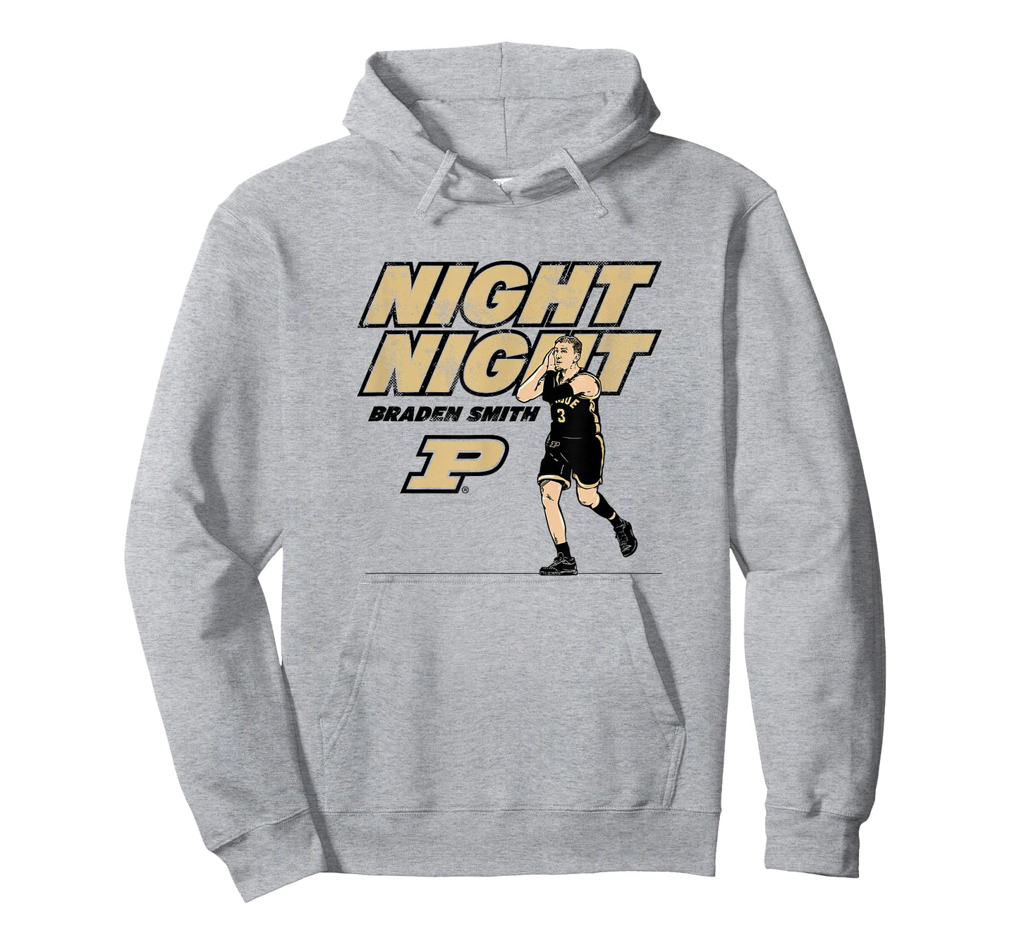 Purdue Basketball: Braden Smith Night-Night T-Shirt