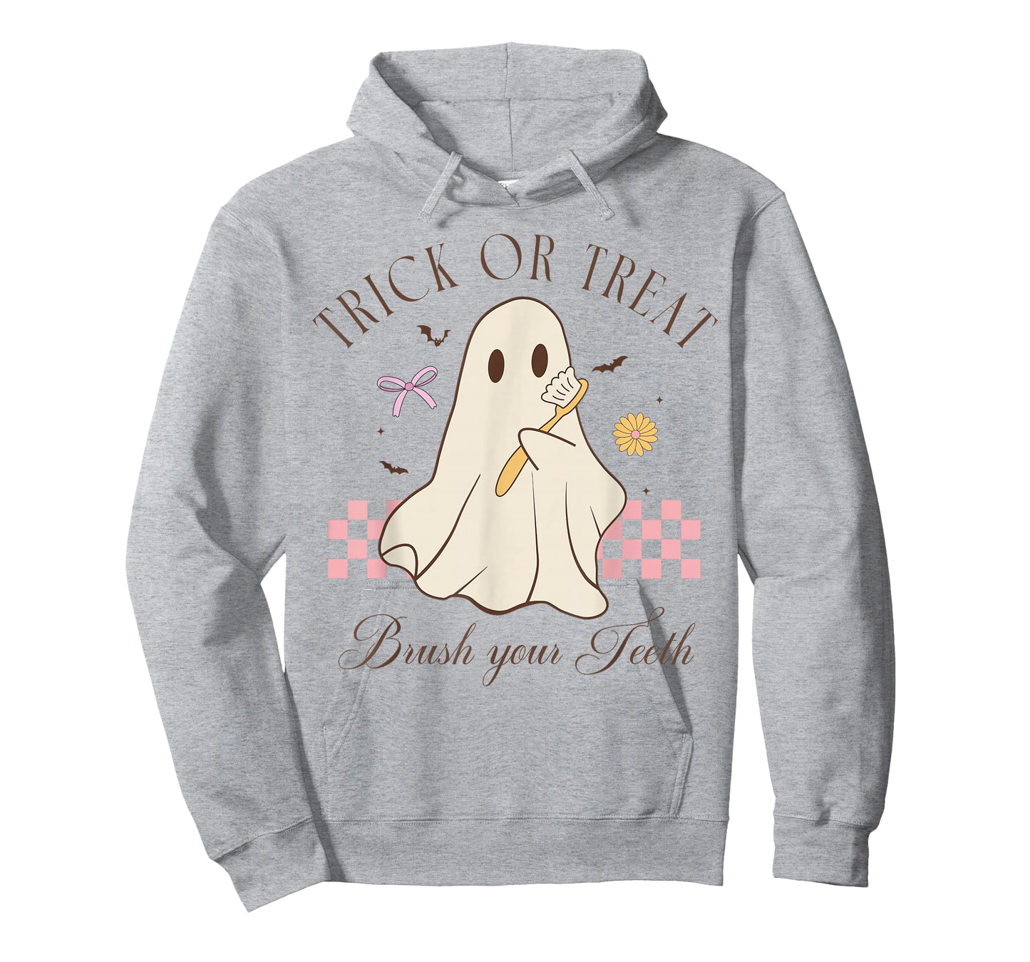 Trick Or Treat Brush Your Teeth Dental Hygienist Halloween T-Shirt