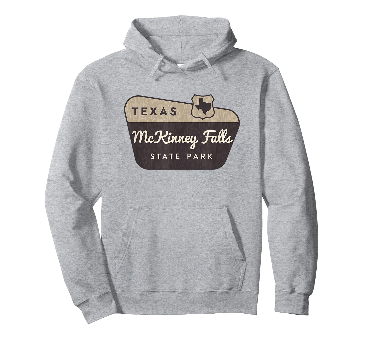McKinney Falls State Park Texas TX Welcome Sign Vacation T-Shirt