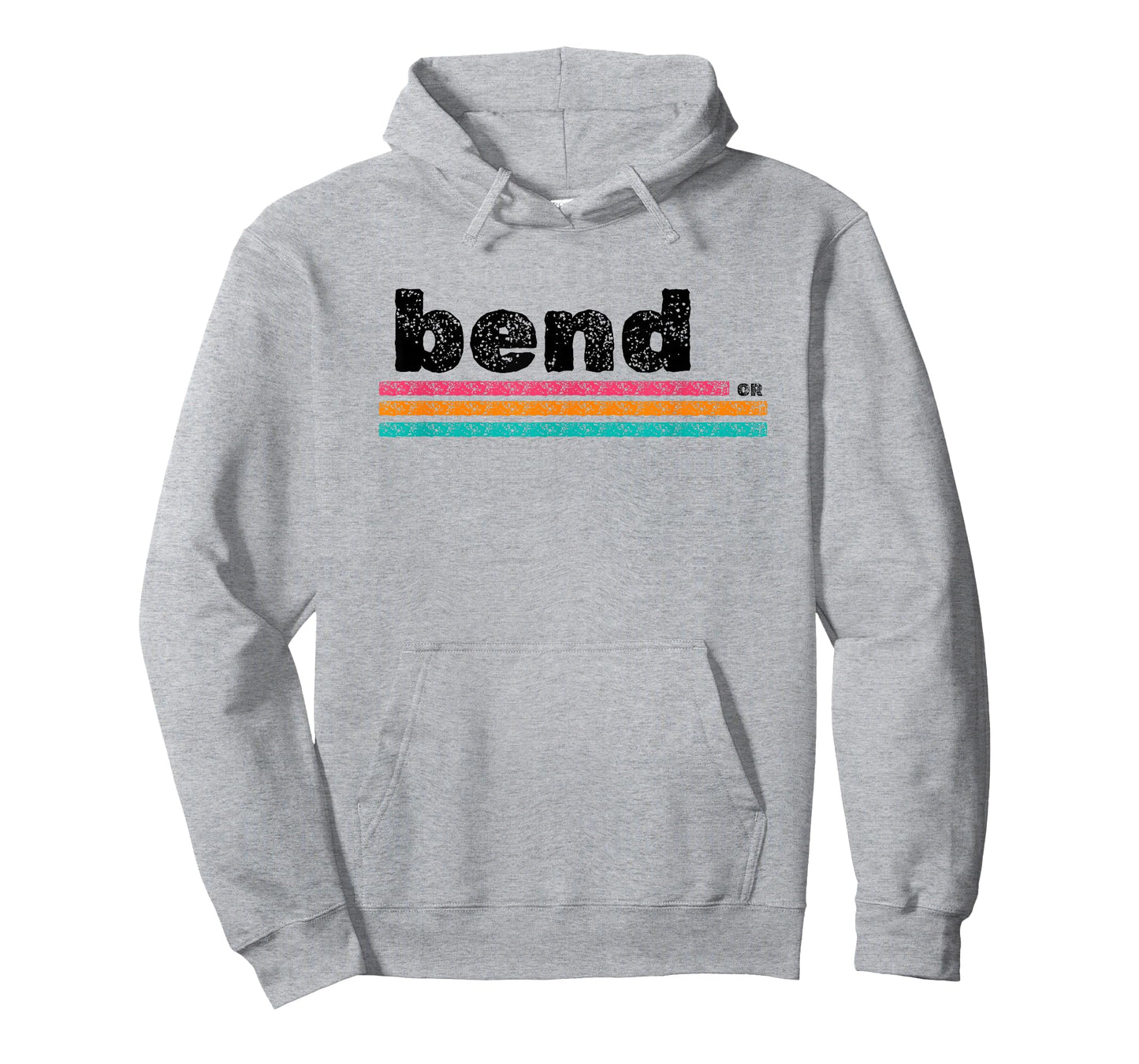 Bend Oregon Retro Vintage Throwback Weathered T-Shirt
