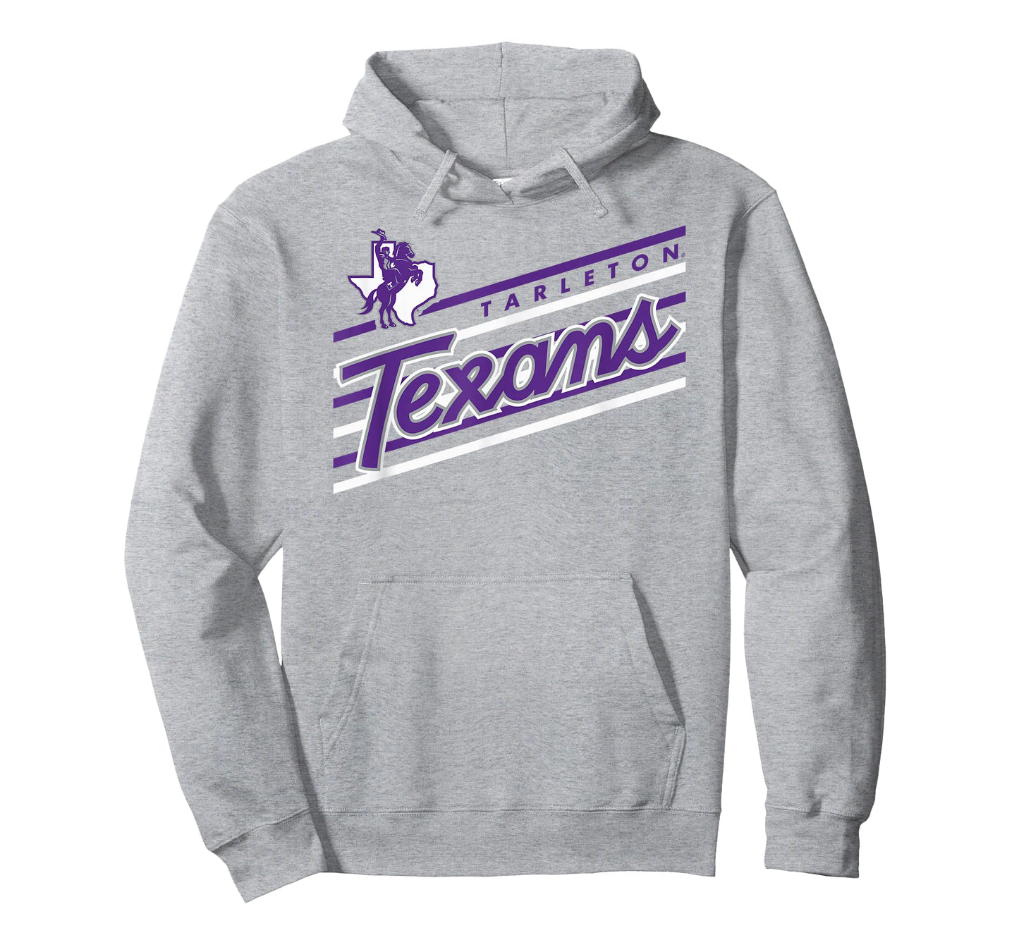 Tarleton State Texans Retro Performer Gray T-Shirt