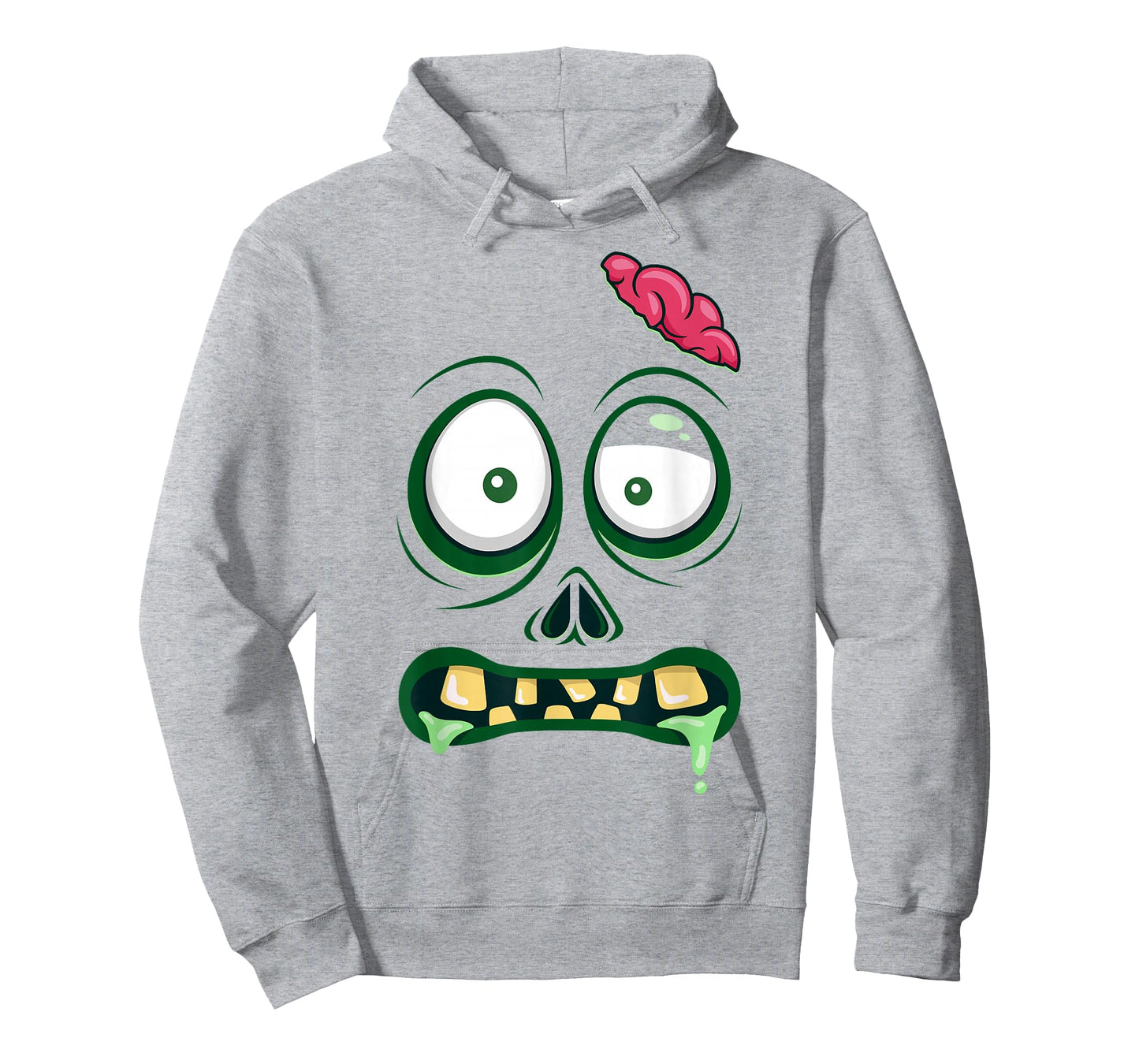 Monster Face Halloween Matching Costume Zombie Men Women Kid T-Shirt