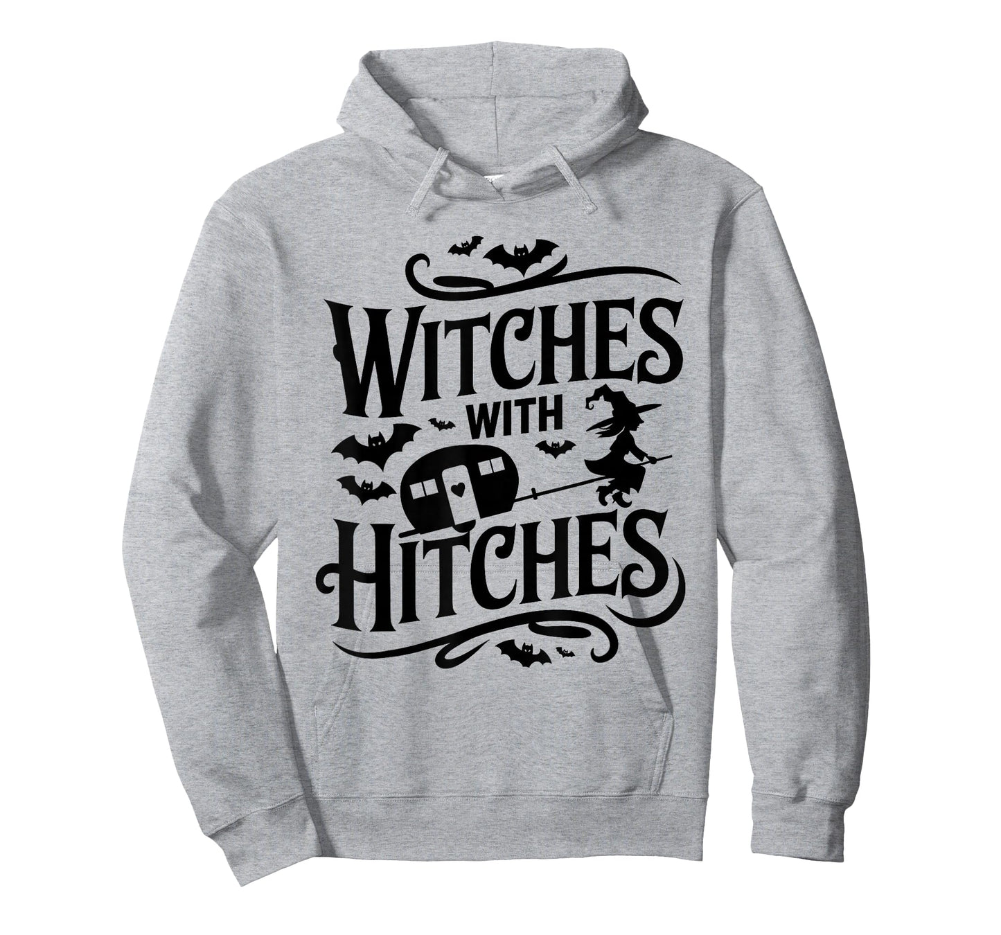 Witches With Hitches Funny Halloween Camping Witches T-Shirt