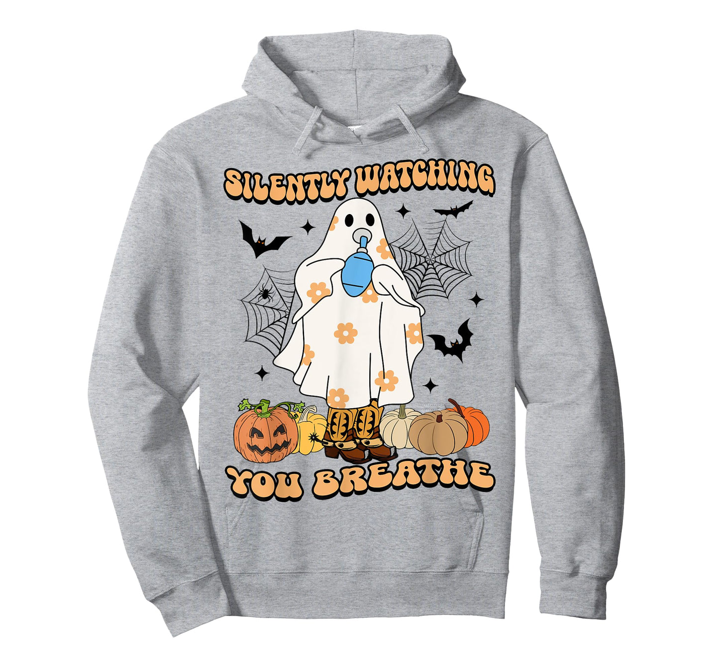 Respiratory Therapist Ghost, Silently Watching You Breathe T-Shirt