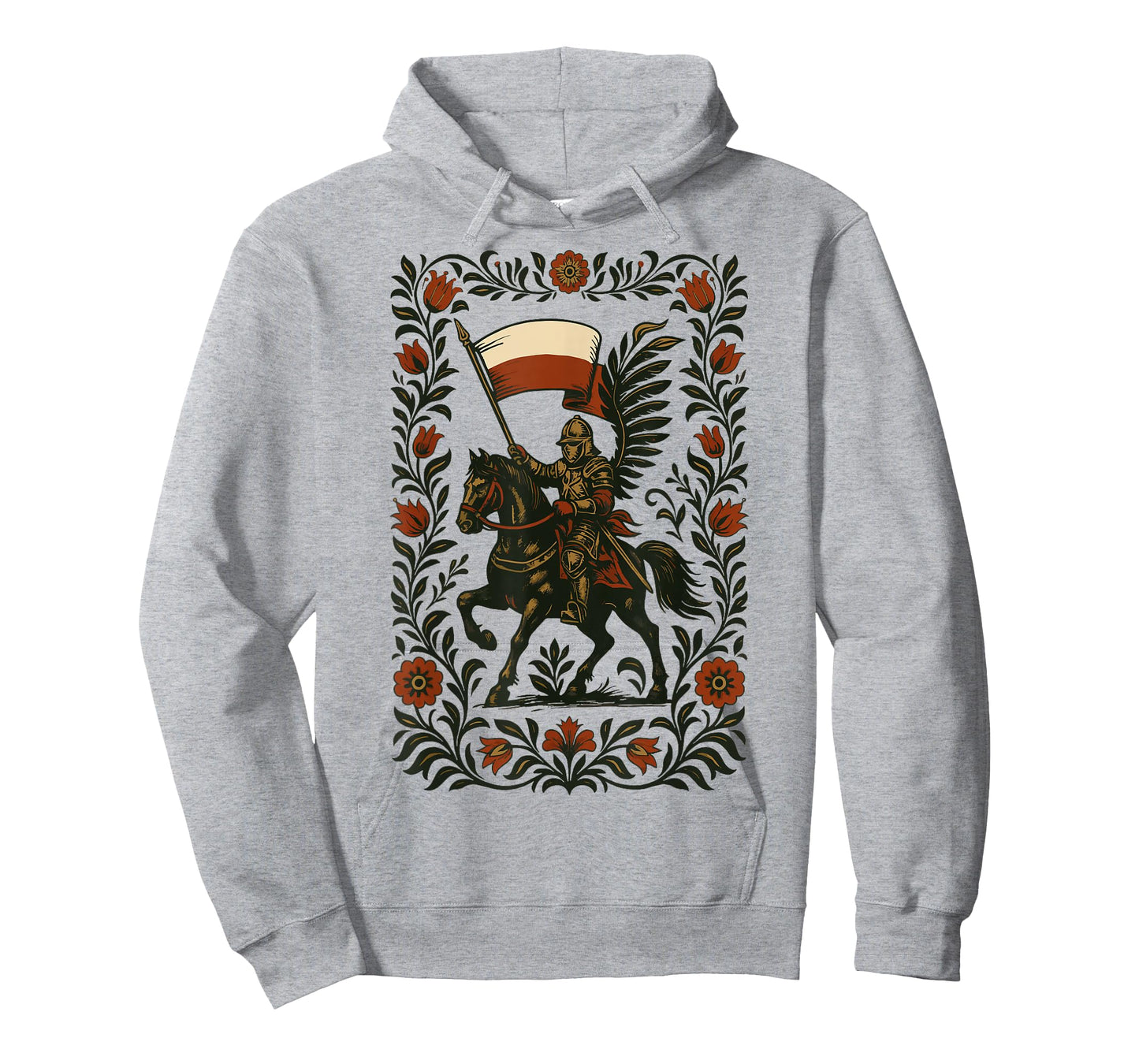 Polish Winged Hussar – Heritage Warrior Art T-Shirt