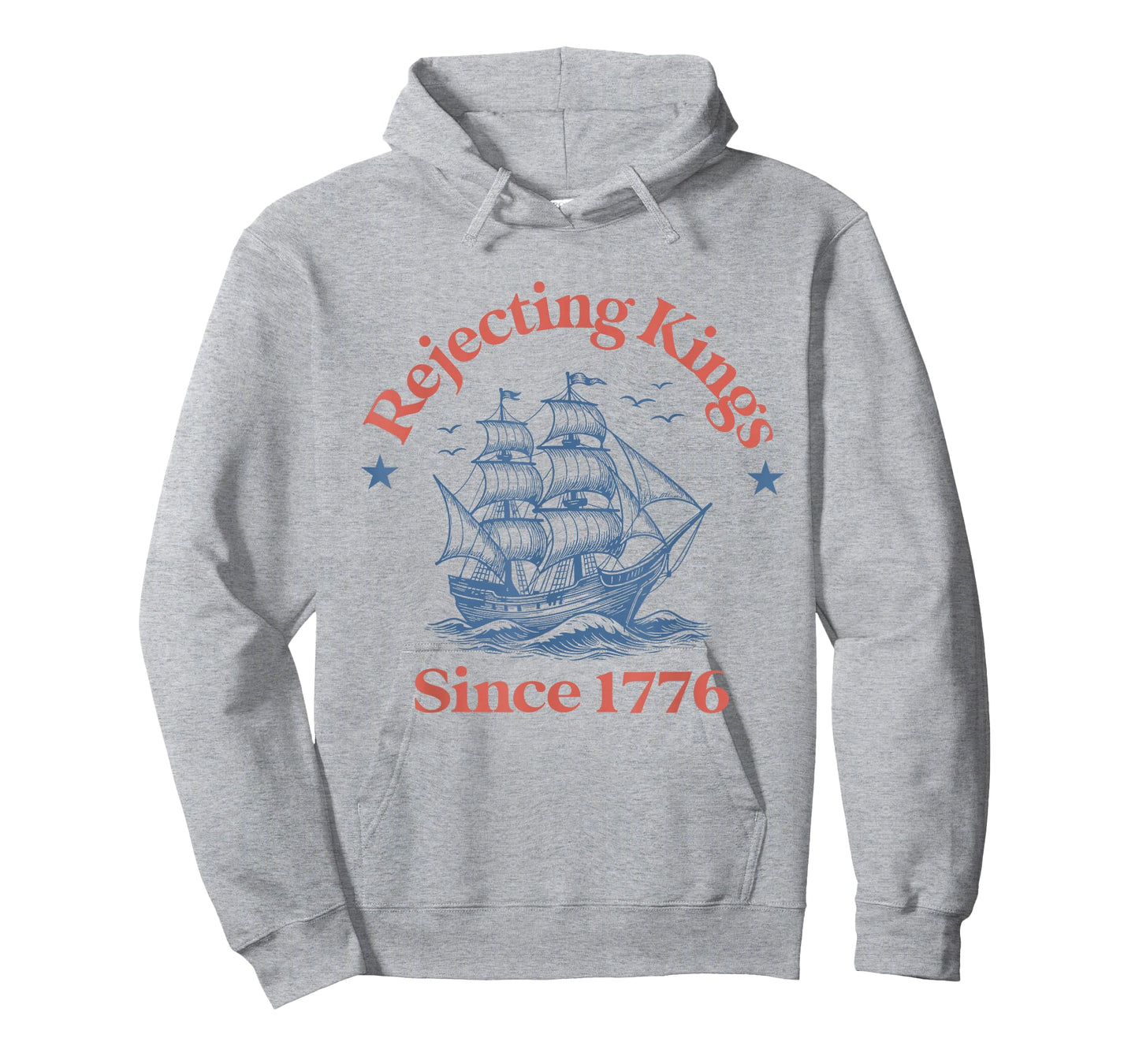 rejecting kings since 1776 funny 4th of july for democrats T-Shirt