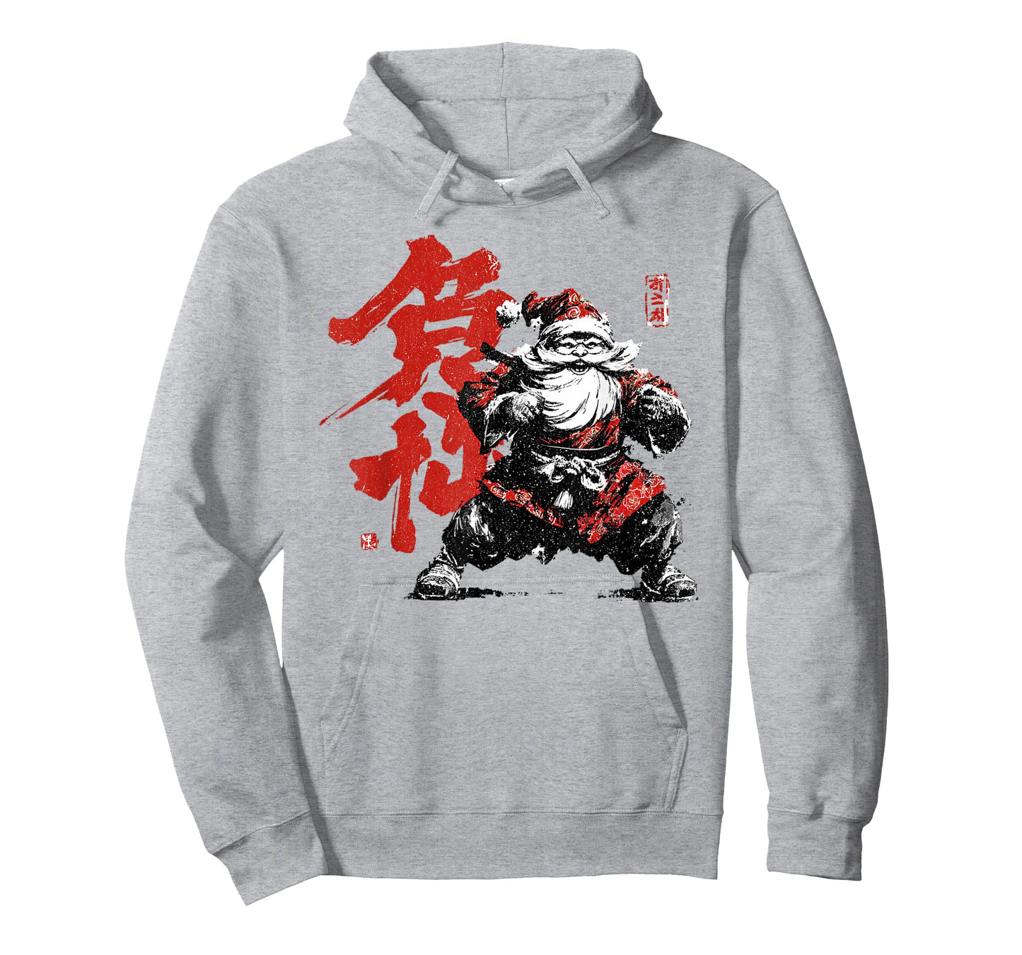 Samurai Santa Japanese Christmas T-Shirt