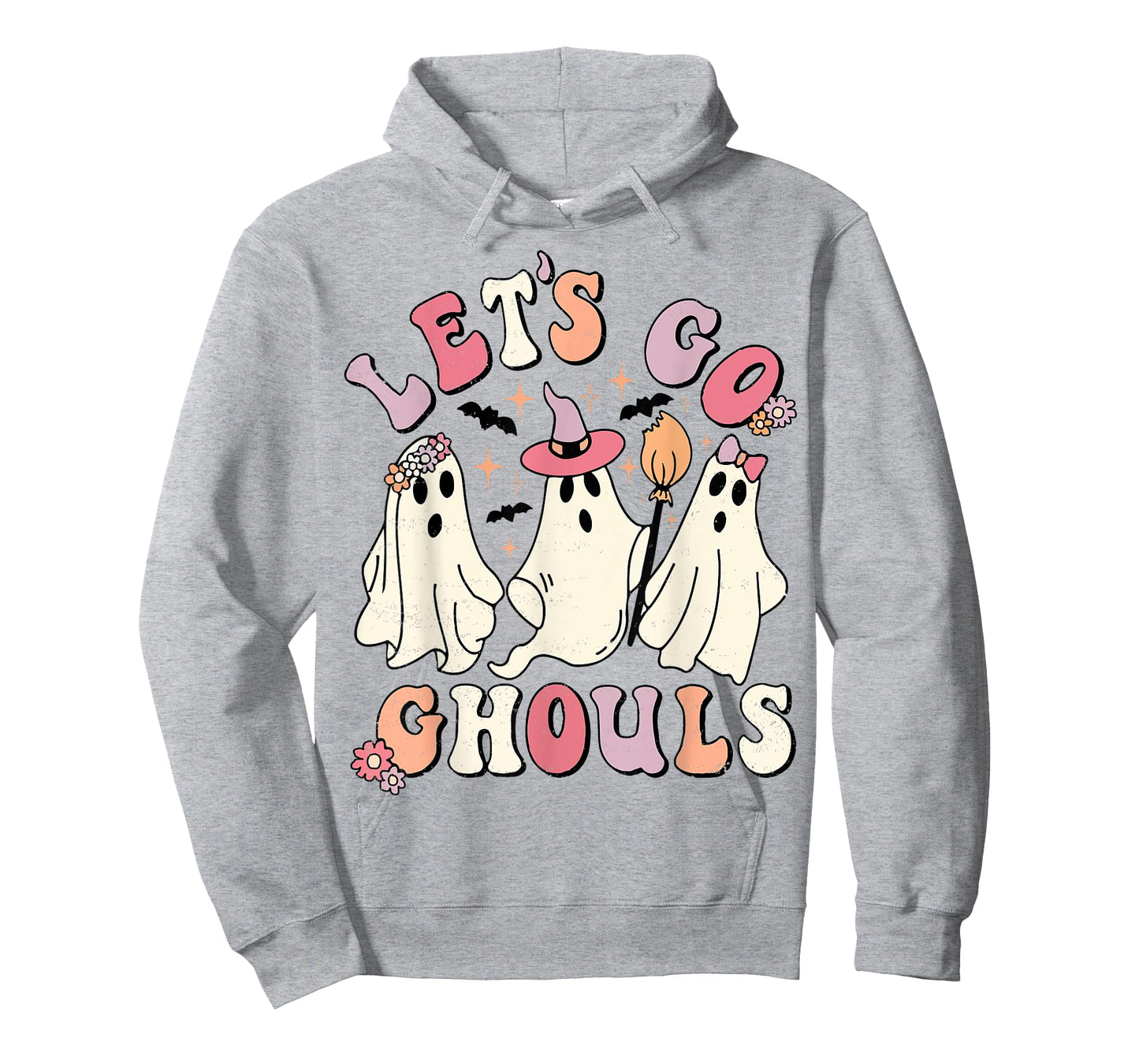 Let's Go Ghouls Funny Ghost Halloween T-Shirt