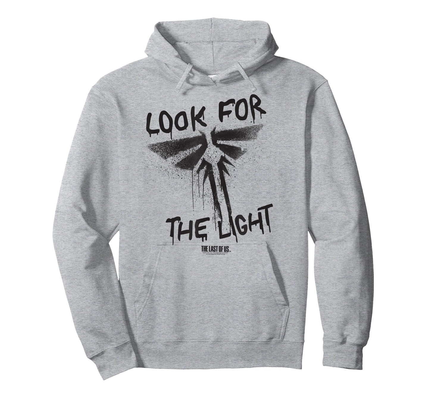 The Last of Us Look for the Light Firefly Spray Paint Game T-Shirt