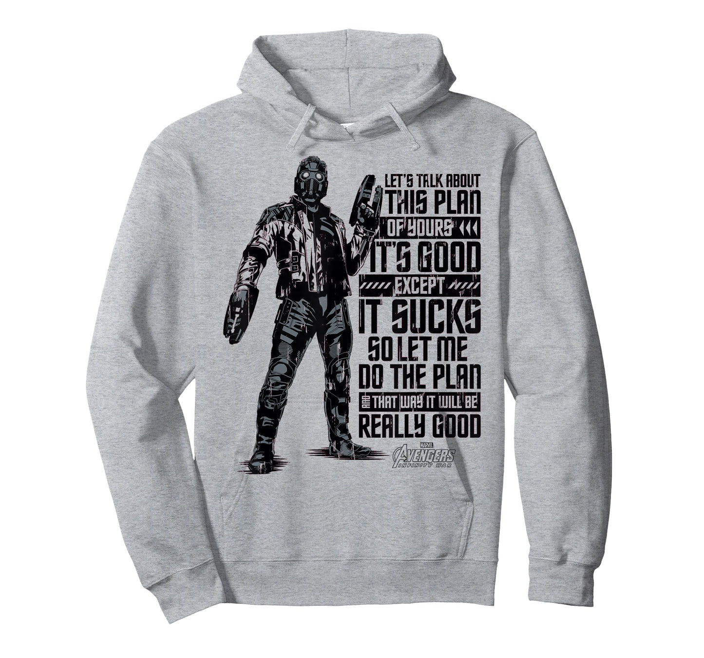 Marvel Infinity War Star-Lord The Plan Graphic T-Shirt T-Shirt