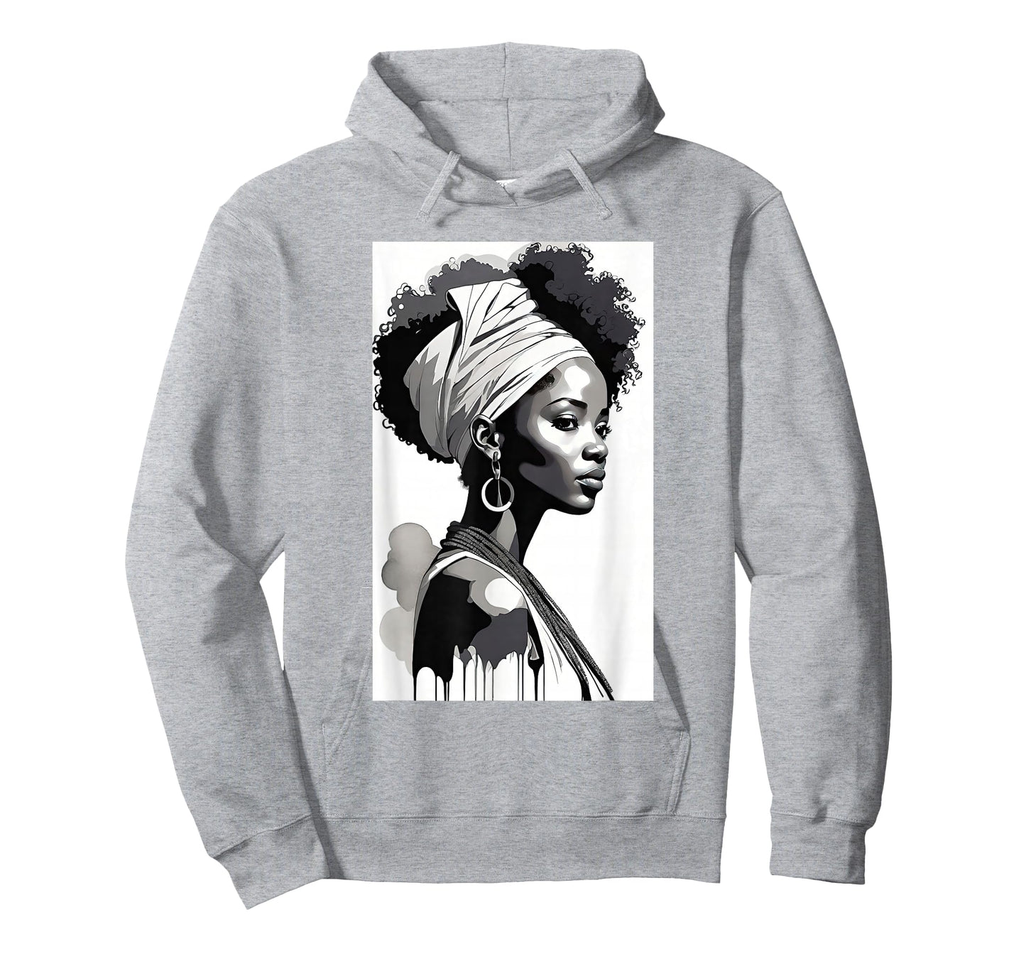 Afro Women Artwork African Women Graphic T-Shirt