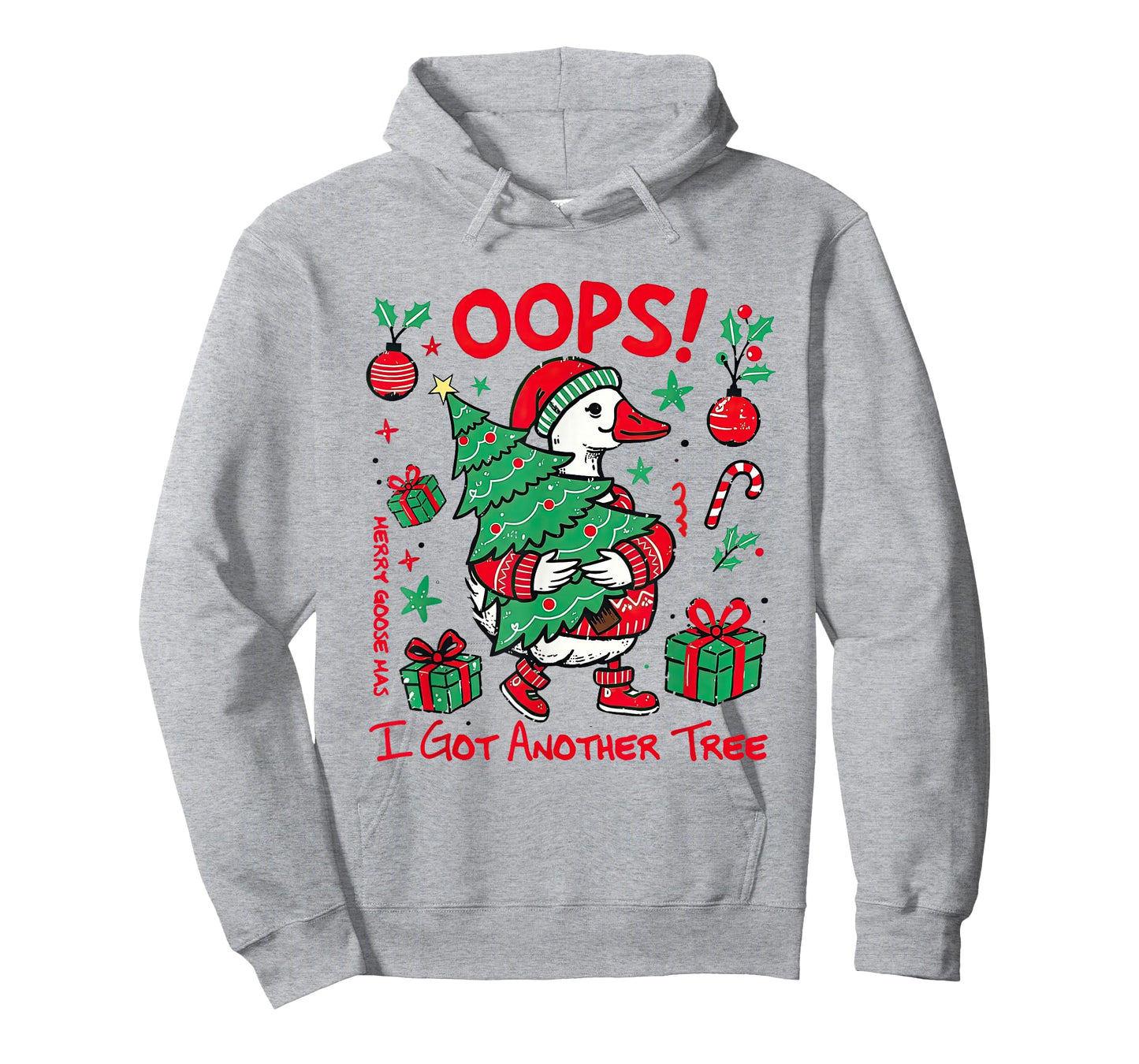 Oops I Got Another Tree Merry Goosemas Christmas Goose Lover T-Shirt