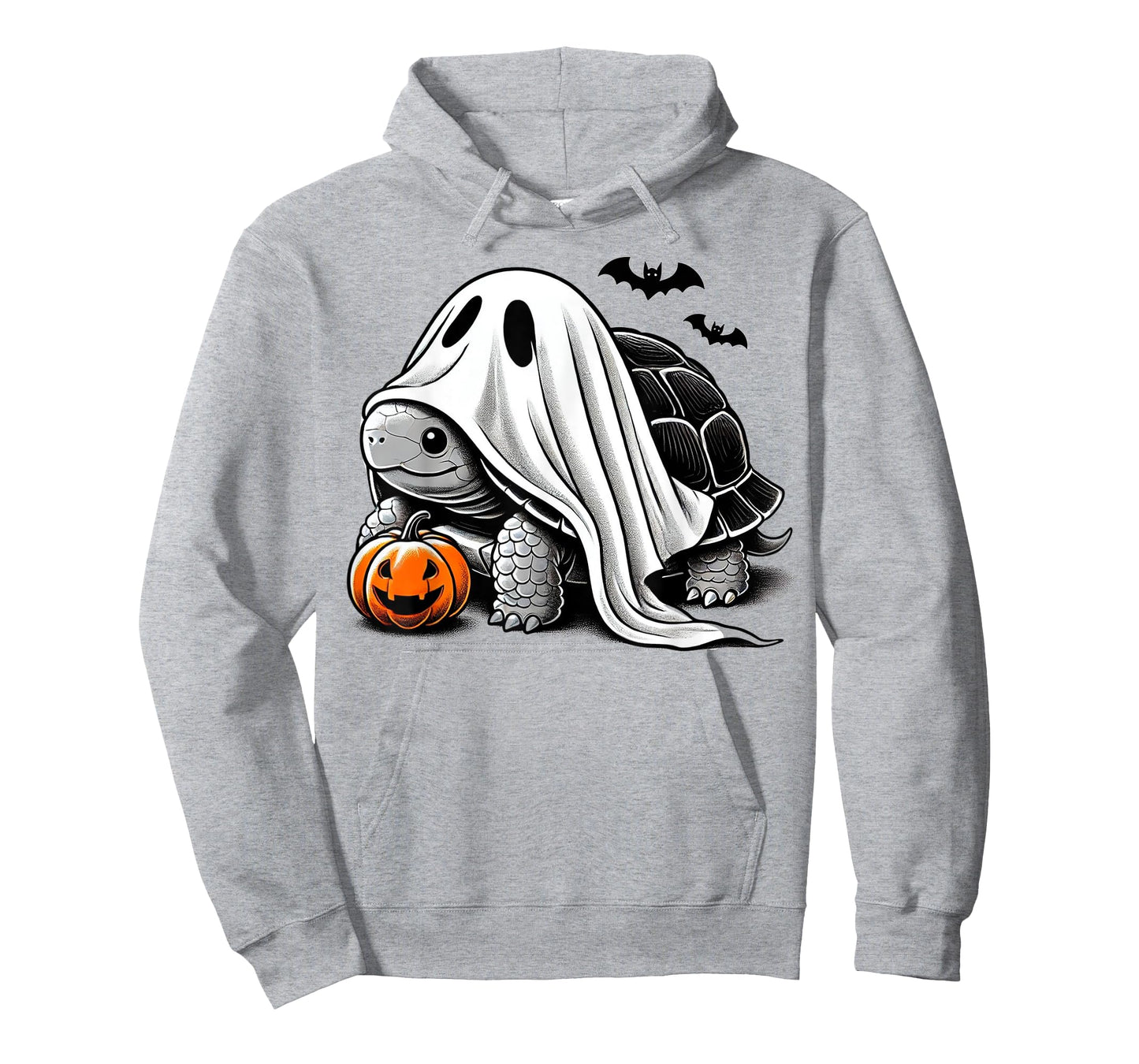 Halloween Turtle Ghost Pumpkin Costume Terrapin Tortoise T-Shirt