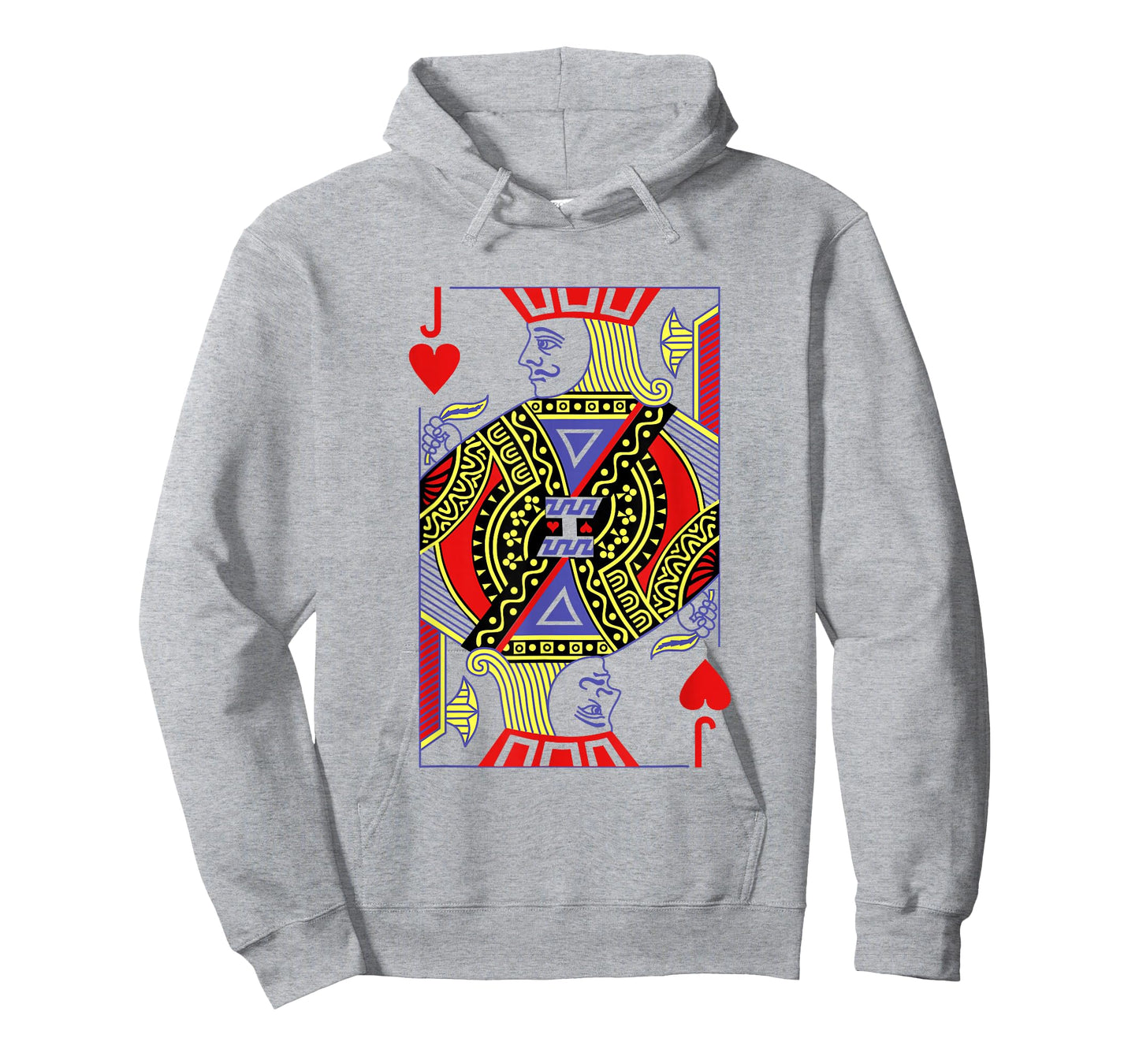 Jack Of Hearts Royal Flush Costume Halloween Playing Cards T-Shirt