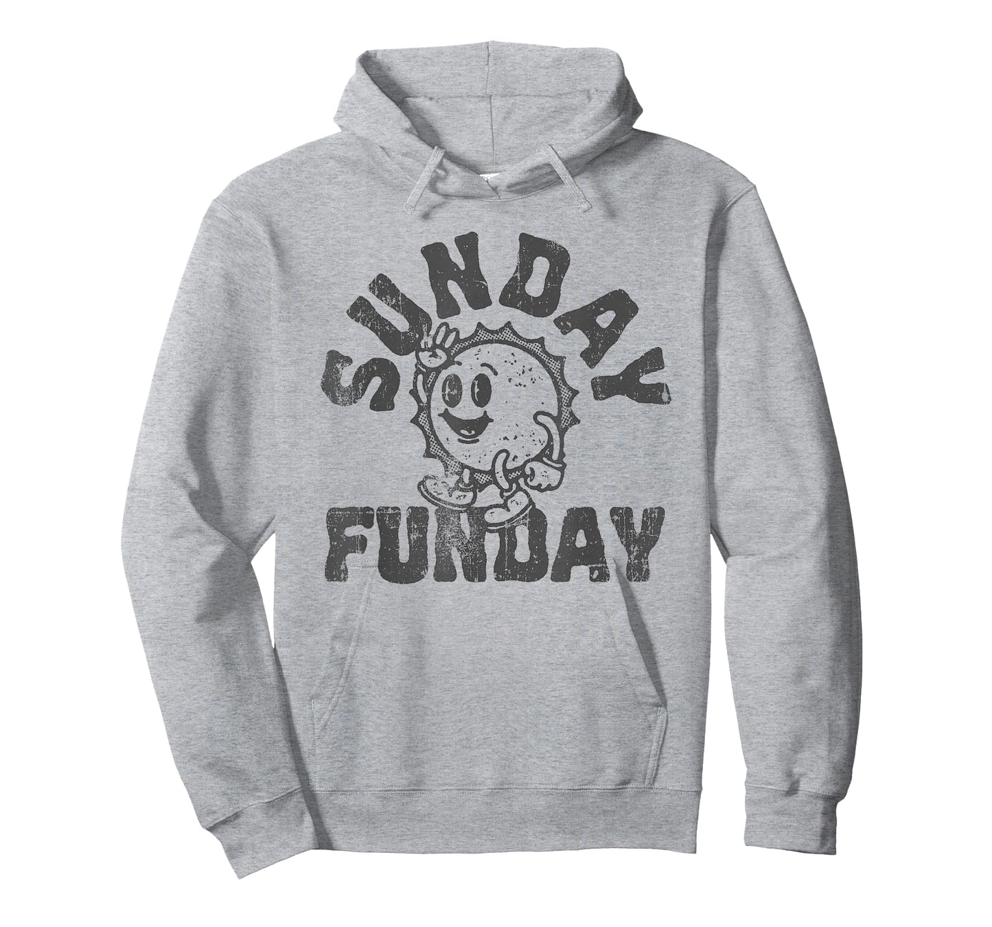 Fun Sunday Football Funday Cute Vintage Sun T-Shirt