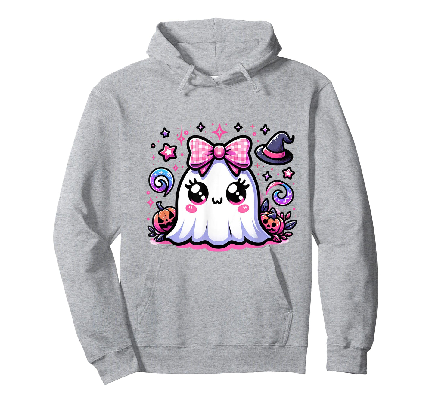 Halloween coquette pink bows and cute boojee ghost girls T-Shirt