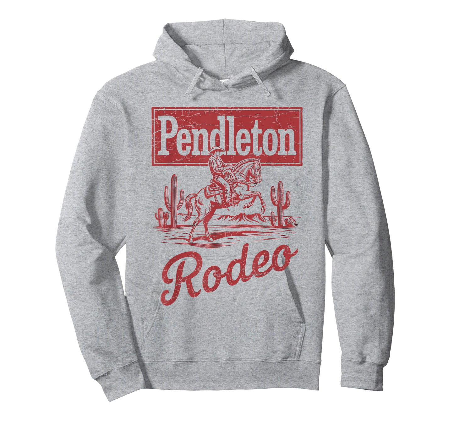 Pendleton Rodeo, Vintage Cowboy Western Horse Bronc Riding T-Shirt