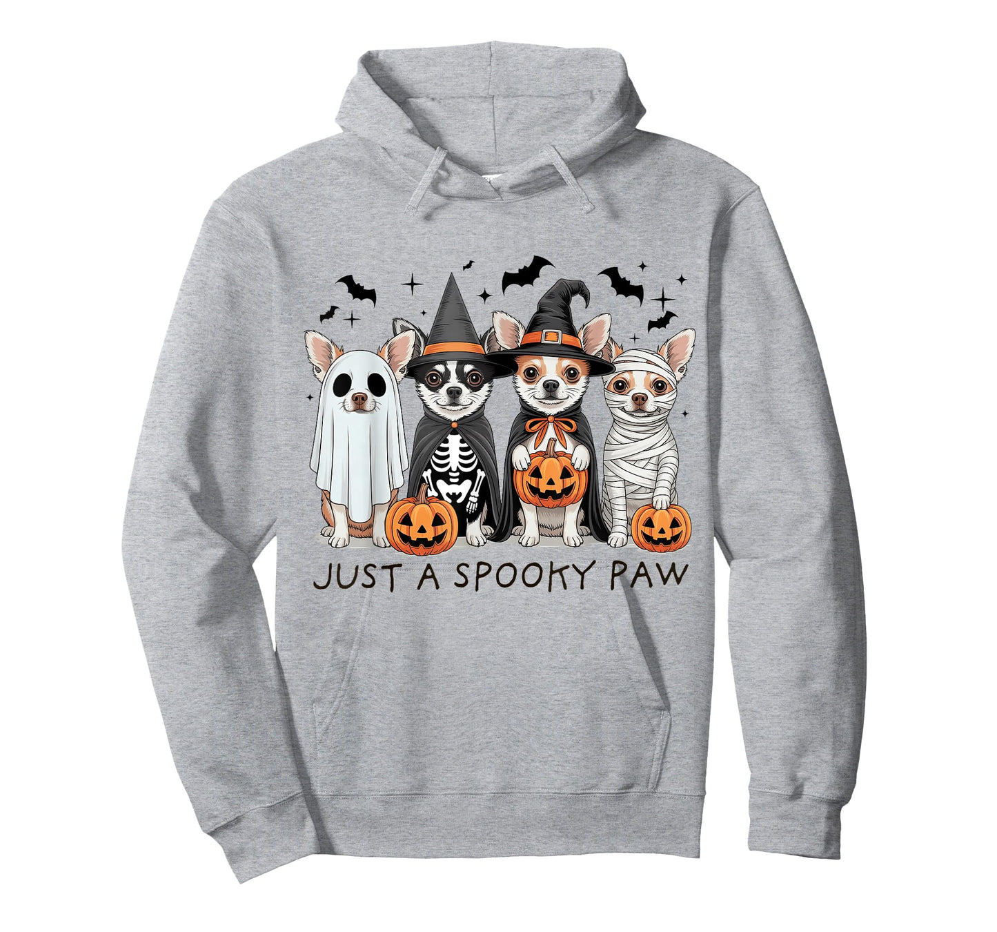 Chihuahua Ghost Cute Dog Ghost Halloween Thanksgiving T-Shirt