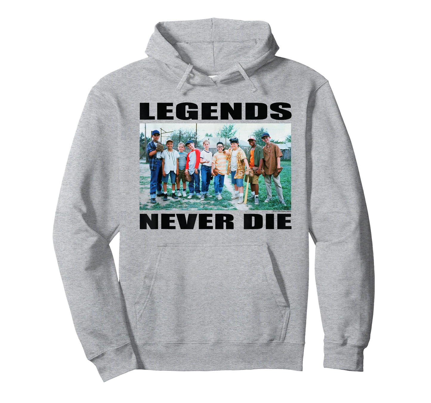 The Sandlot Legends Never Die Quote Official 1993 Movie T-Shirt