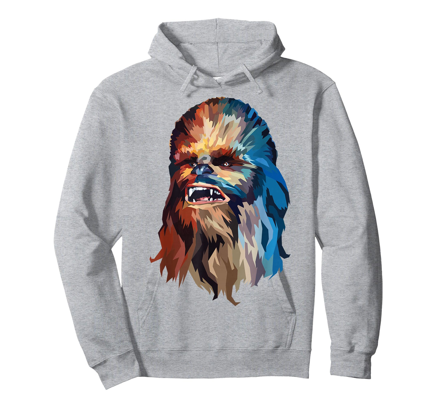 Star Wars Chewbacca Awesome Geometric Style Chewie Portrait T-Shirt