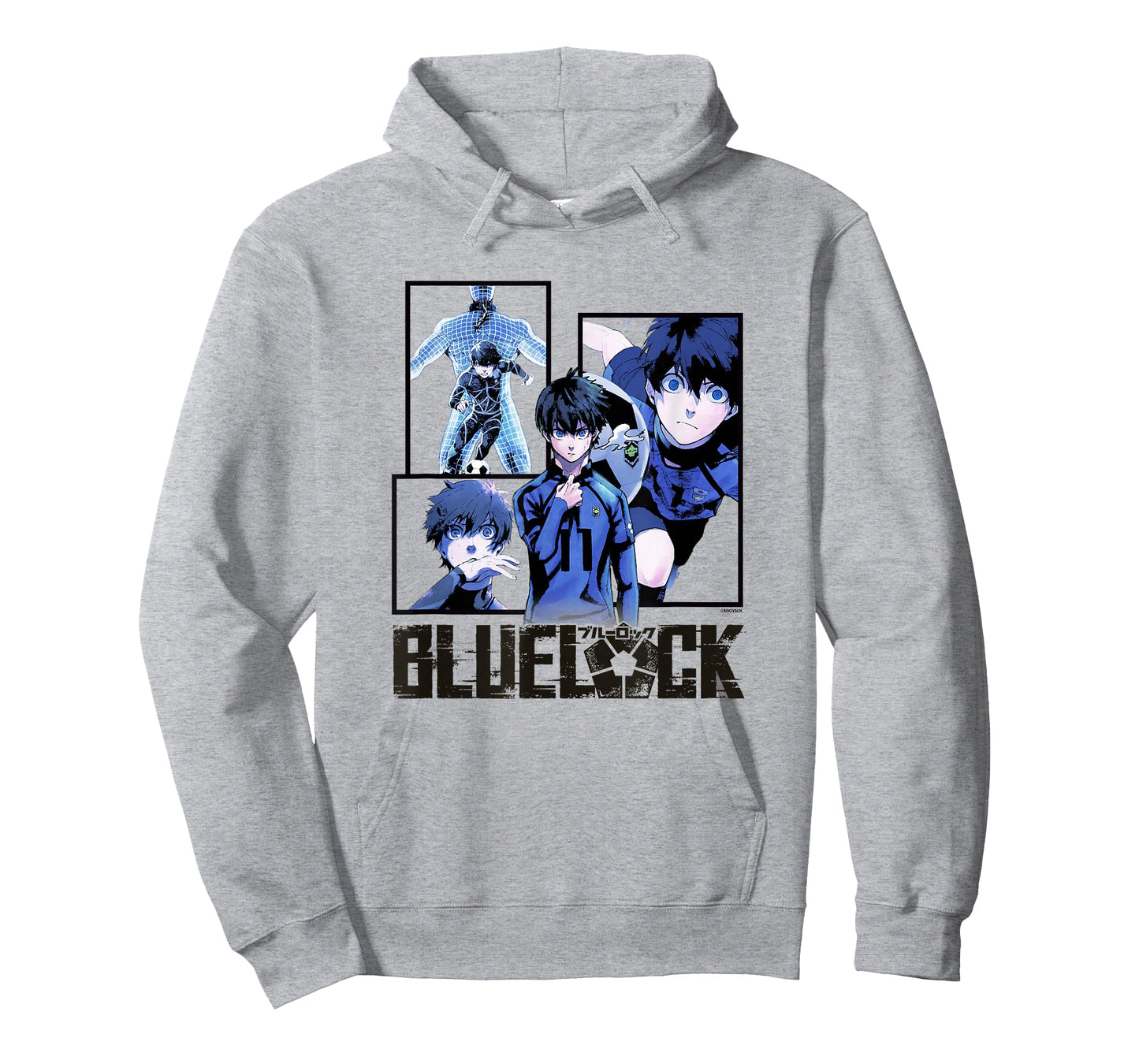 Blue Lock Yoichi Isagi The Mind On The Game Big Split Logo T-Shirt
