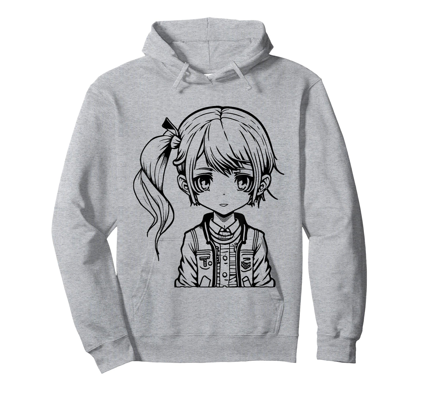 Coloring anime girl and painting them yourself T-Shirt