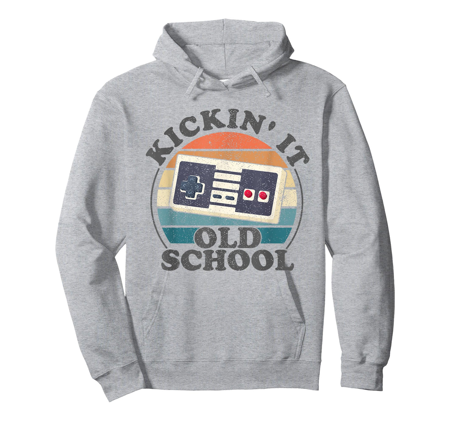 Kickin It Old School Retro 80s Video Game Gaming Gamer Gift T-Shirt