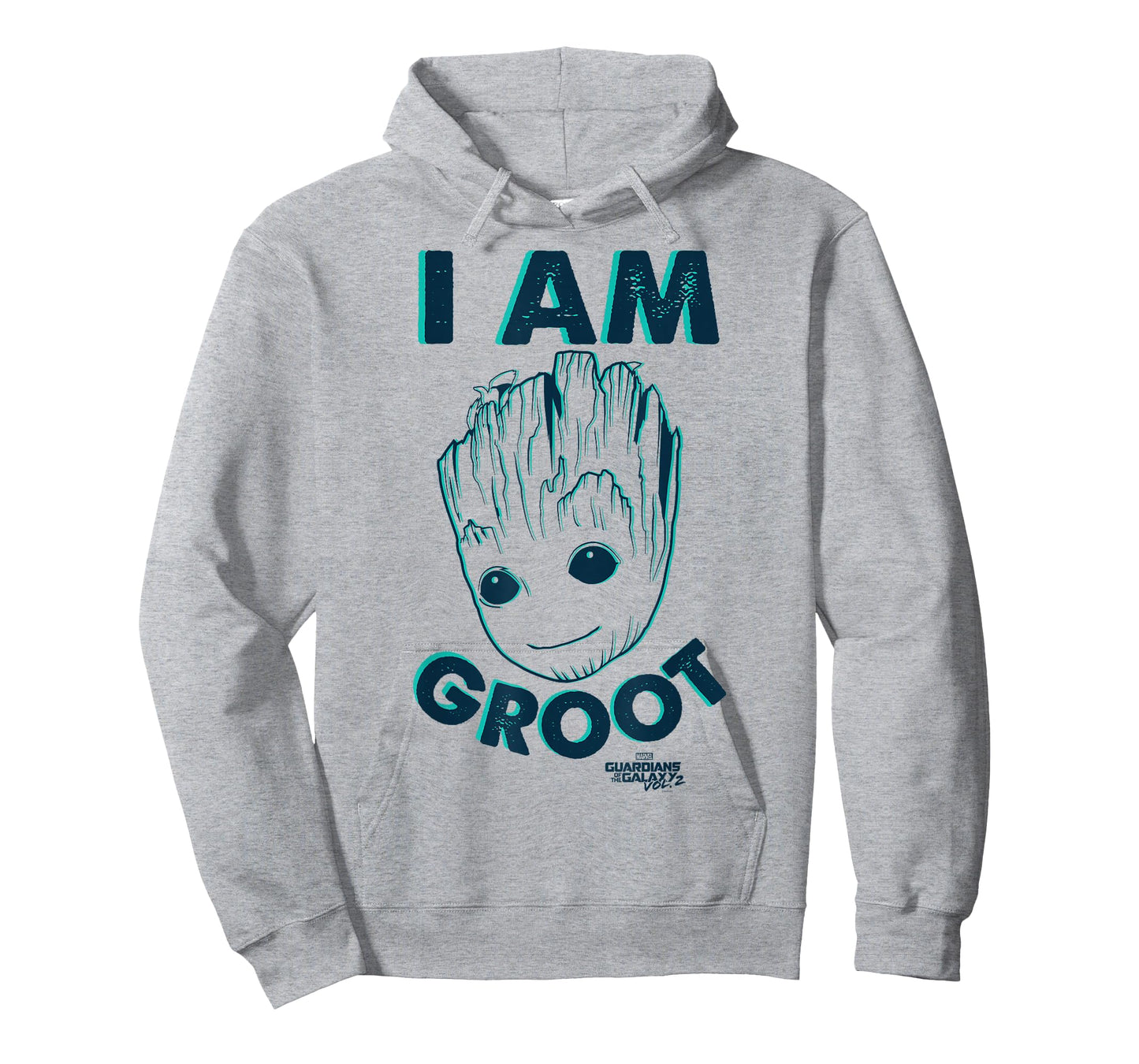 Marvel Guardians of The Galaxy Vol 2 Baby Groot Neon Sketch T-Shirt