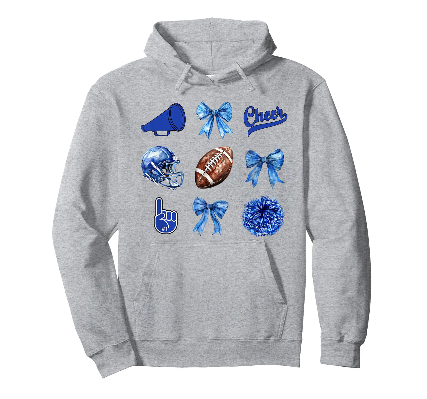 Football Coquette Bow Football Mom Game Day Women Girls Kids T-Shirt